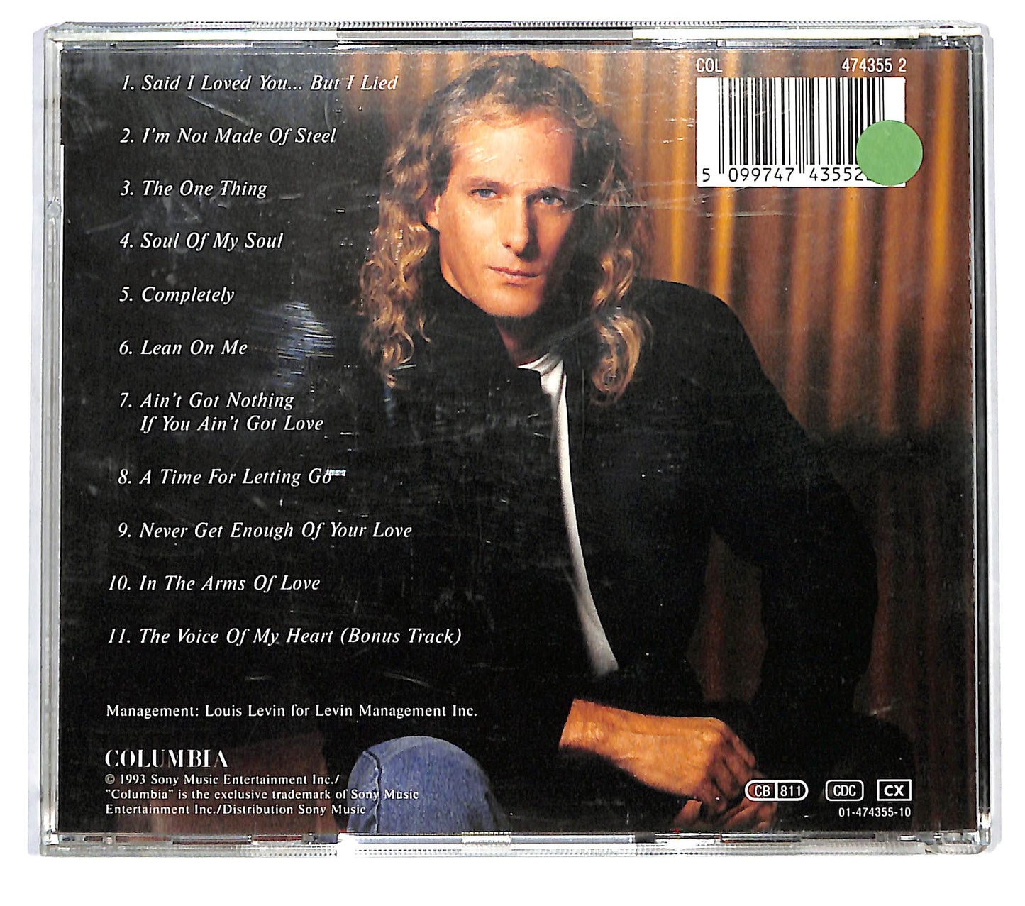 EBOND Michael Bolton - The One Thing CD CD123234