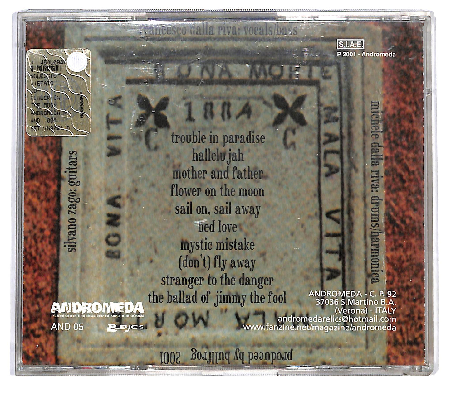 EBOND Bullfrog - Flower On The Moon CD CD123242