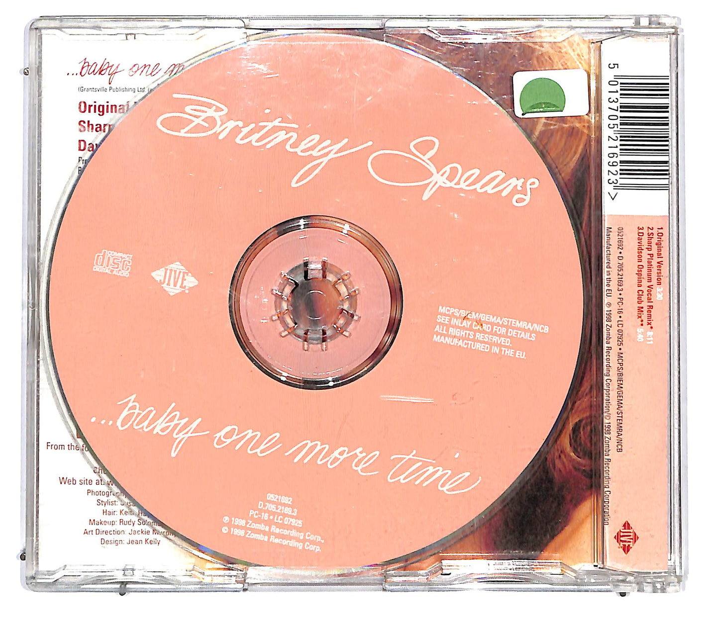 EBOND Britney Spears - ...Baby One More Time CD CD123255