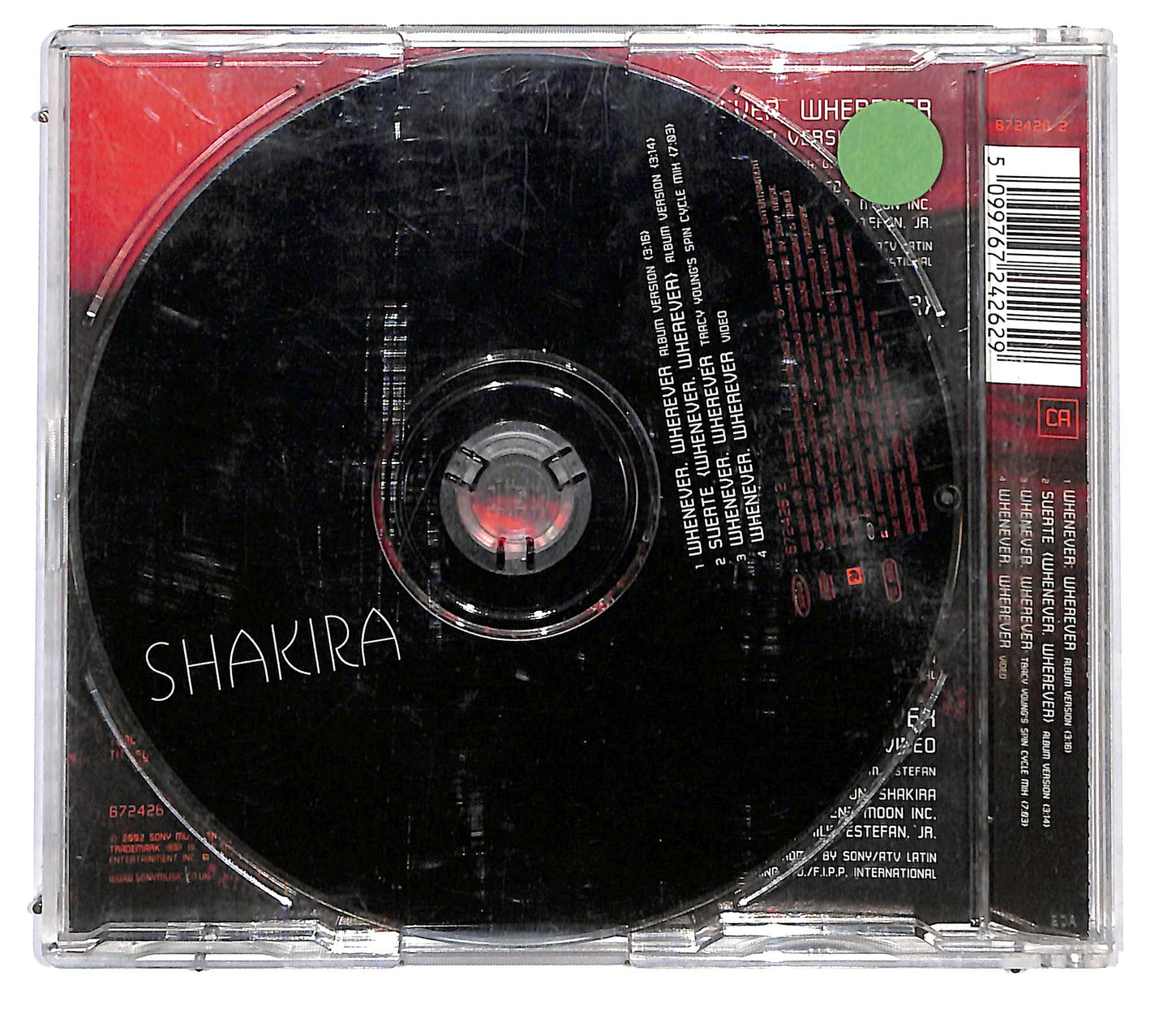 EBOND Shakira - Whenever Wherever CD CD123257
