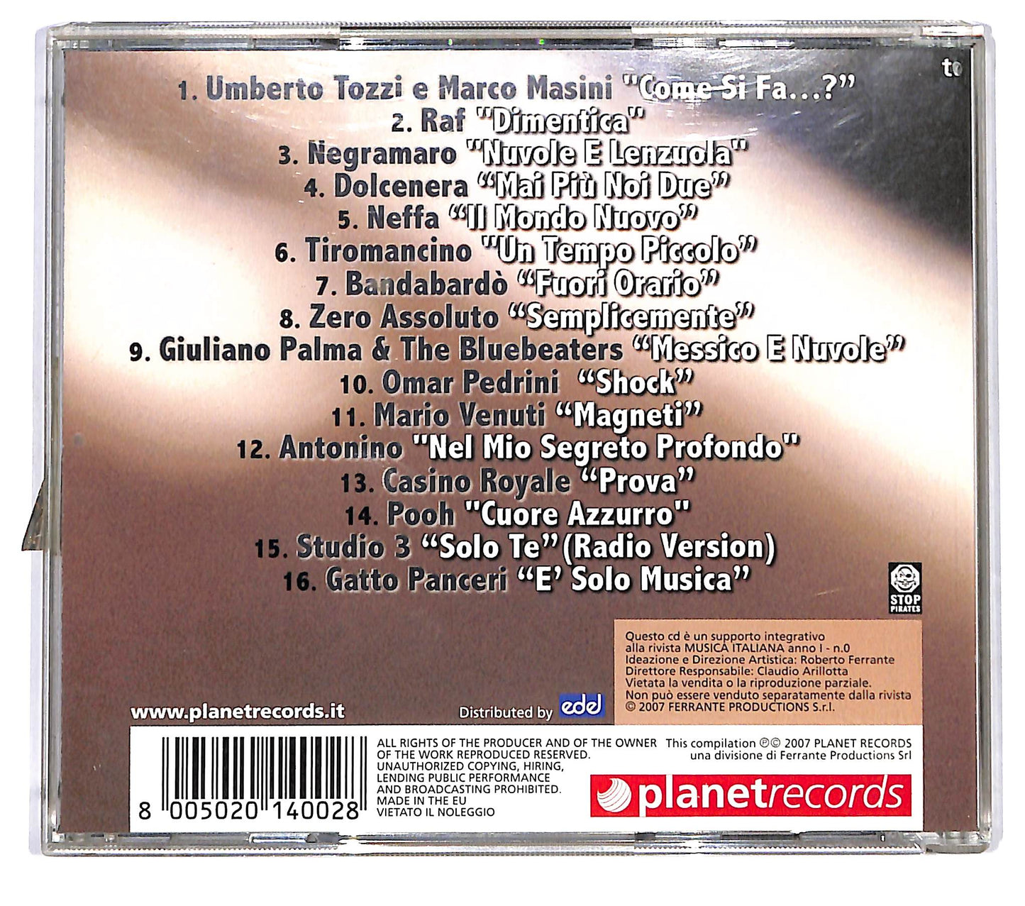 EBOND Various - Musica Italiana CD CD123308