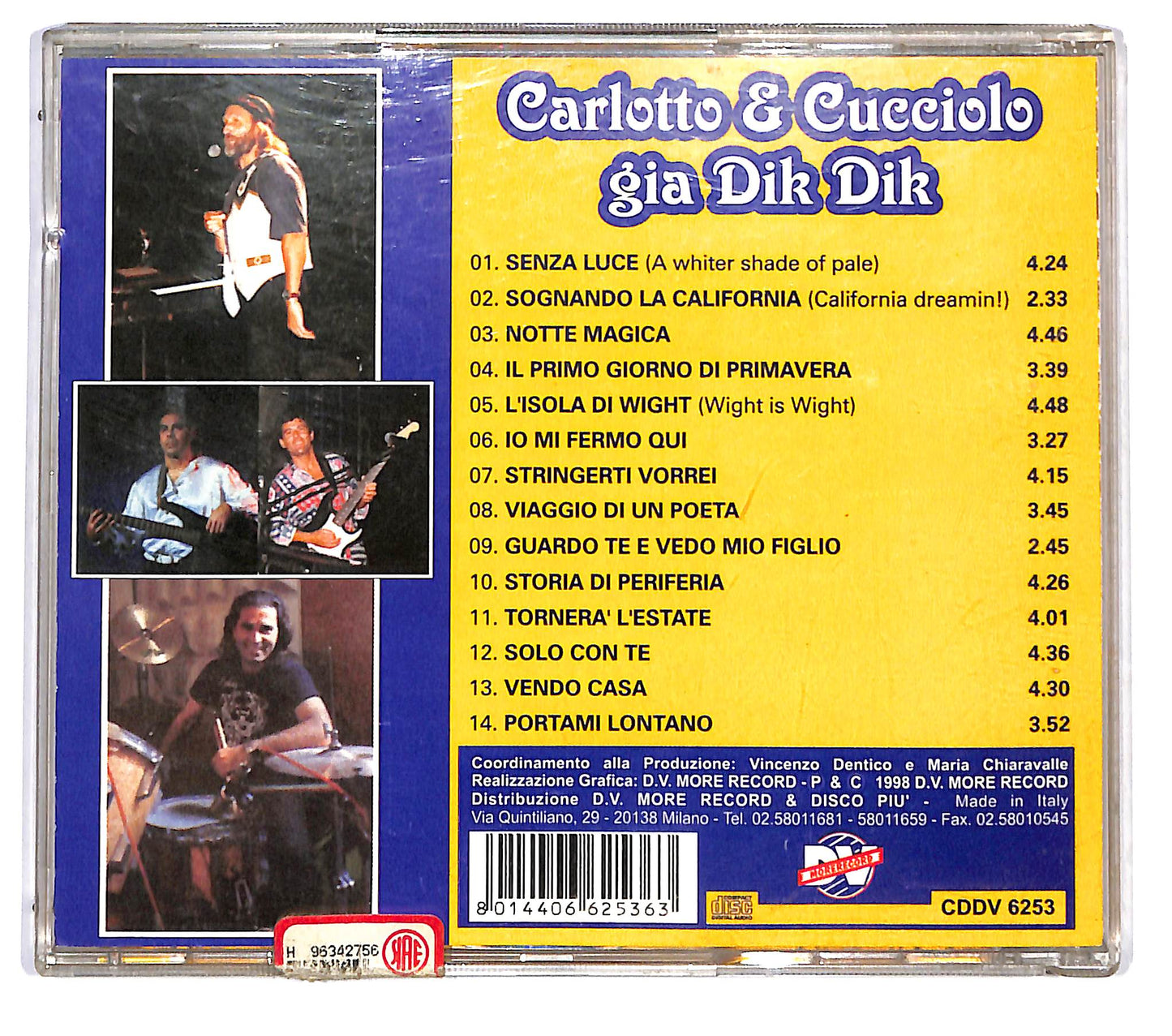 EBOND Carlotto & Cucciolo - Carlotto & Cucciolo Gia' Dik Dik CD CD123309