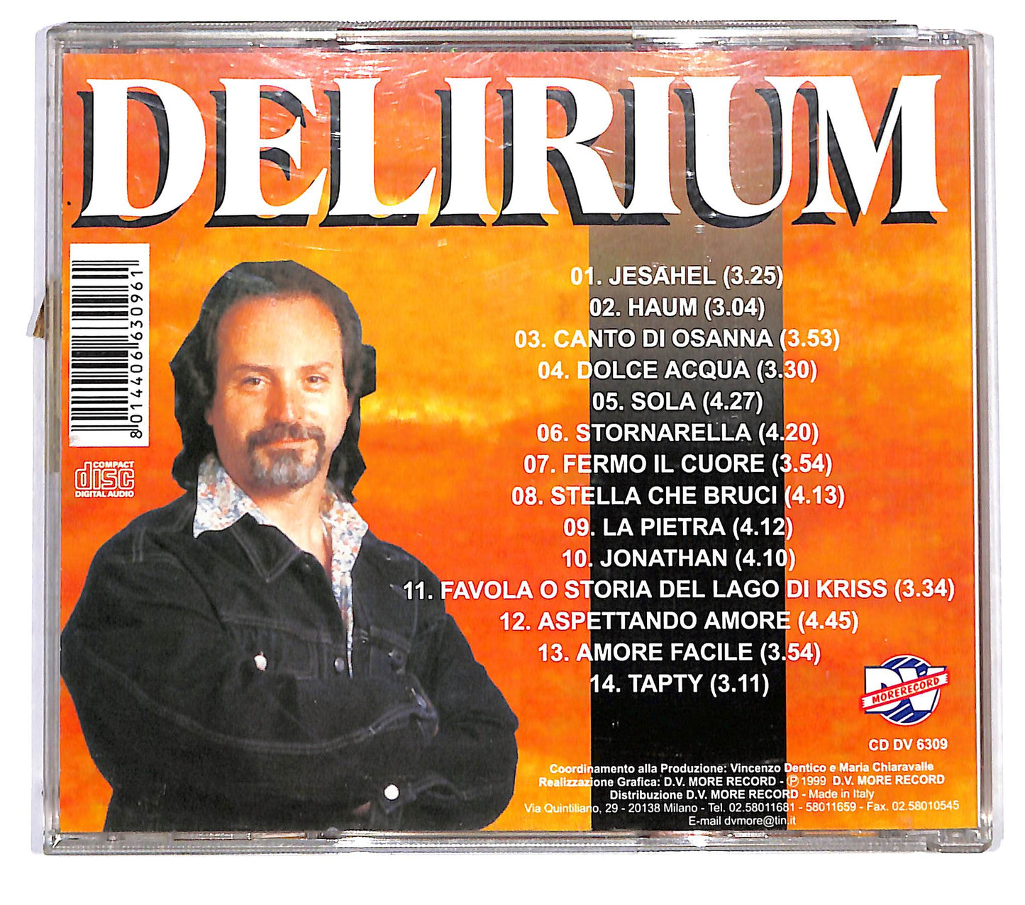 EBOND Delirium - Jesahel/ Canto Di Osanna CD CD123322