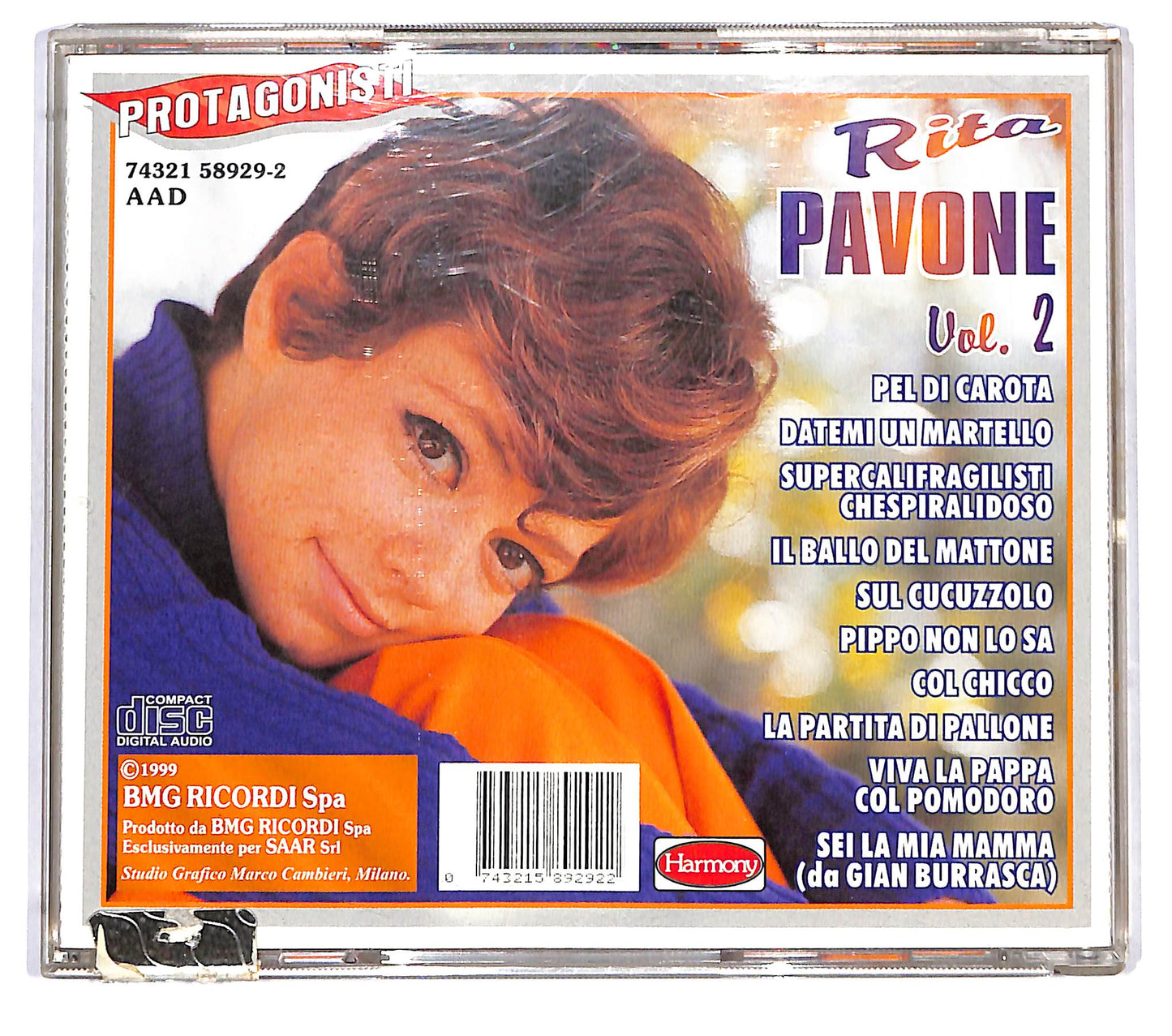 EBOND Rita Pavone - Rita Pavone Vol. 2 CD CD123324