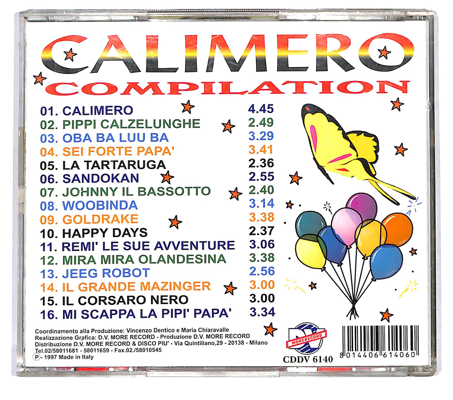 EBOND Various - Calimero Compilation CD CD123330