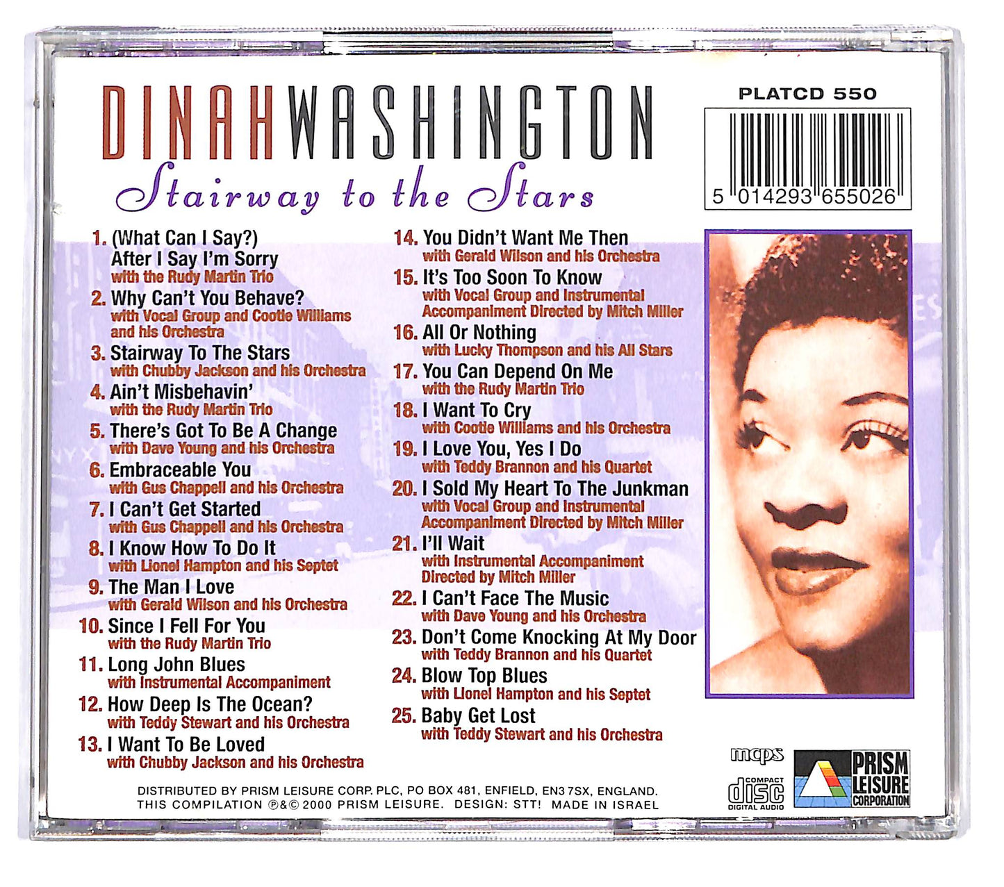 EBOND Dinah Washington - Stairway To The Stars CD CD123347