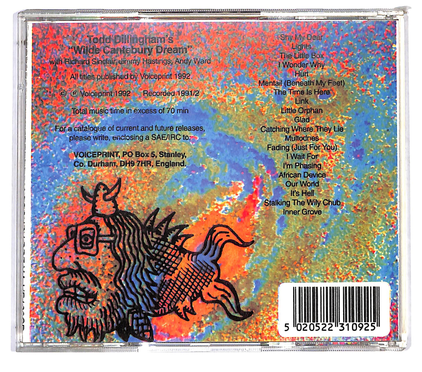 EBOND Todd Dillingham - The Wilde Canterbury Dream CD CD123349
