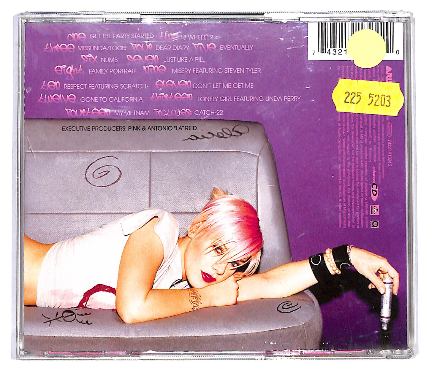EBOND P!nk - M!ssundaztood CD CD123401