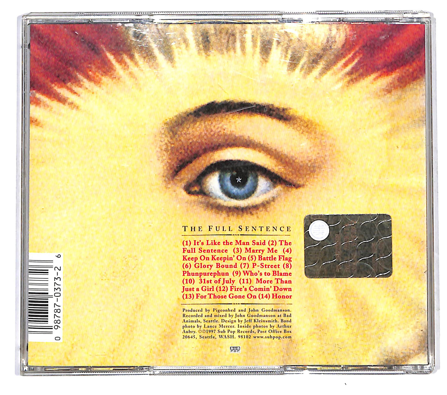 EBOND Pigeonhed - The Full Sentence CD CD123502