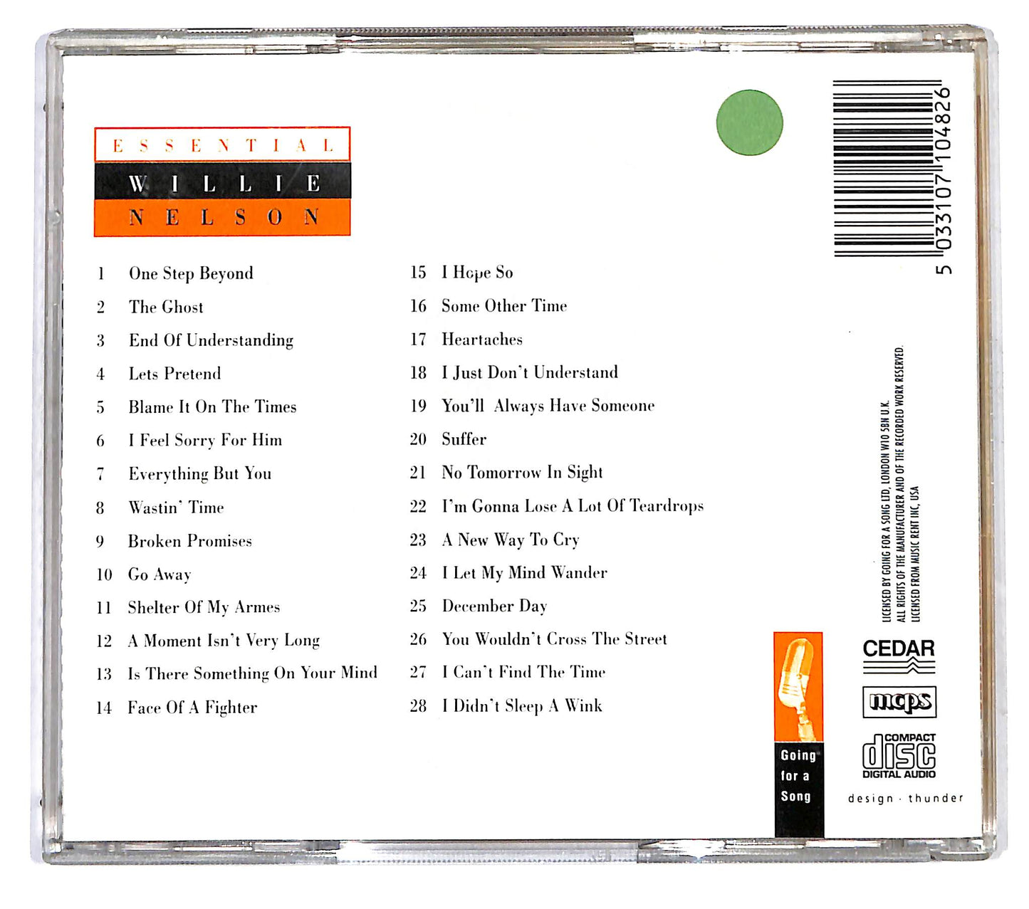 EBOND Willie Nelson - Essential Willie Nelson CD CD123516