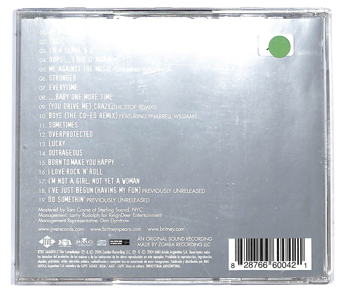 EBOND Britney Spears - Greatest Hits: My Prerogative CD CD123531