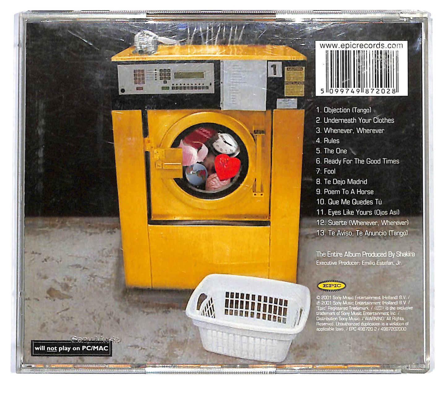 EBOND Shakira - Laundry Service CD CD123539