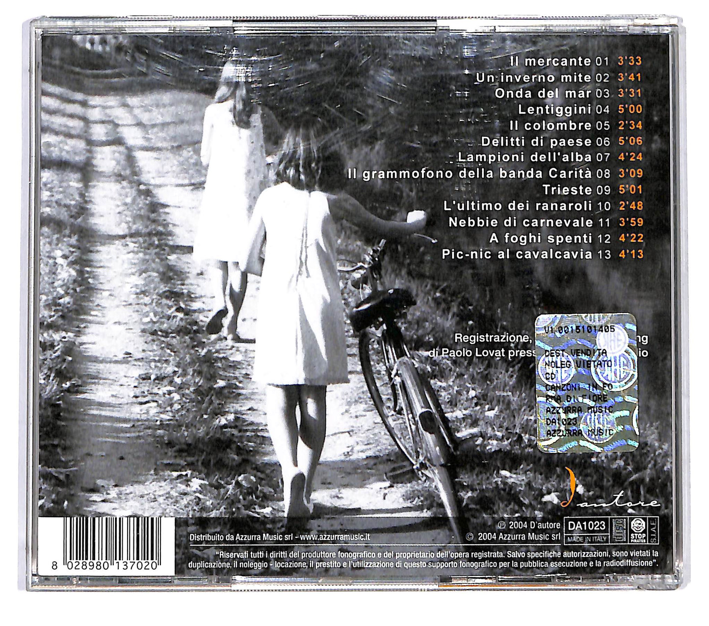 EBOND Piccola Bottega Baltazar - Canzoni In Forma Di Fiore CD CD123548