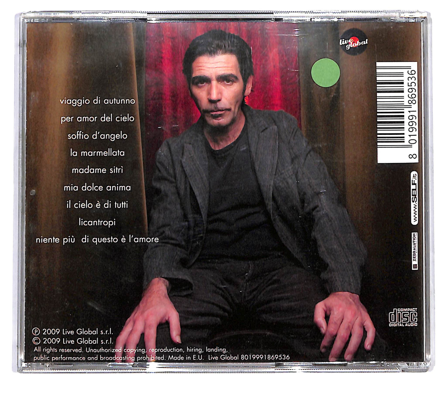EBOND Bobo Rondelli - Per Amor Del Cielo CD CD123560