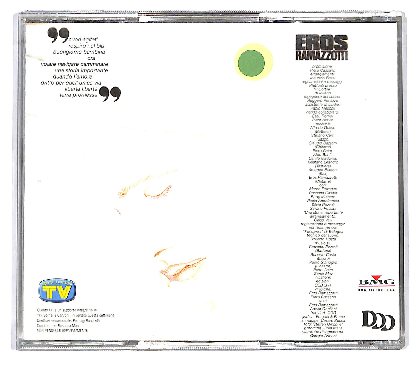 EBOND Eros Ramazzotti - Cuori Agitati EDITORIALE CD CD123606