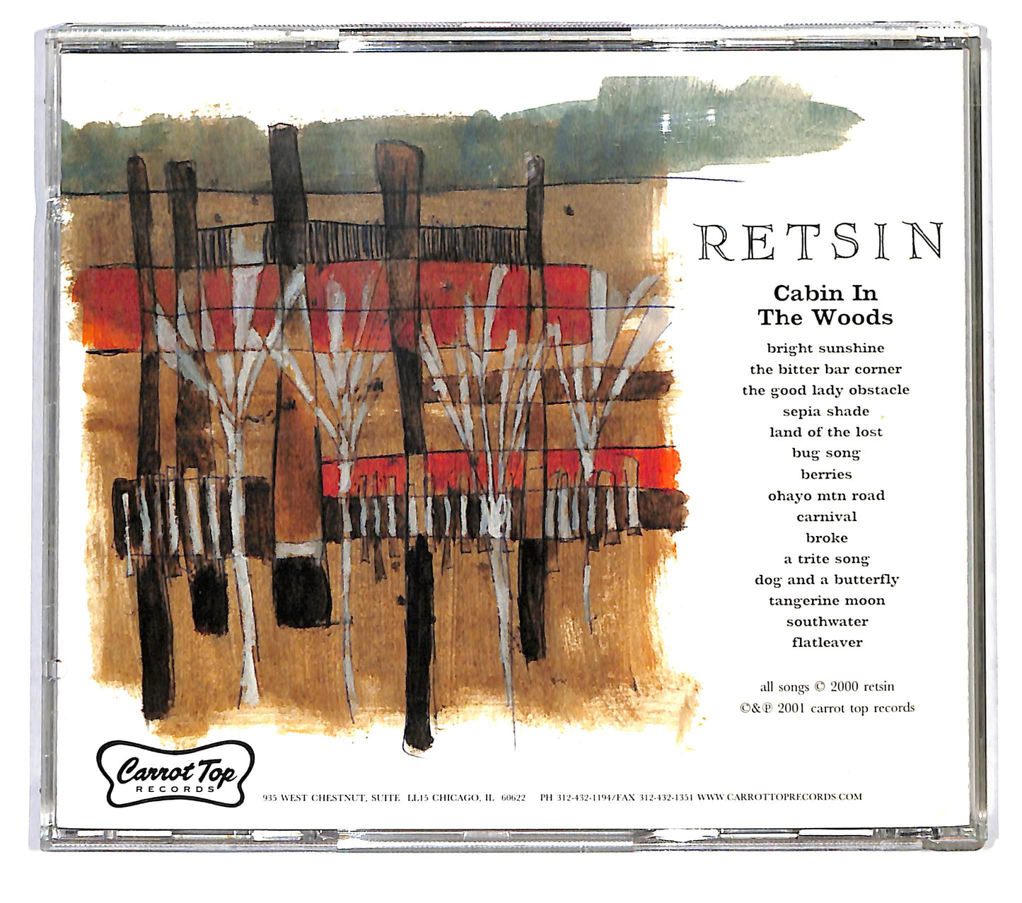 EBOND Retsin - Cabin In The Woods CD CD123611