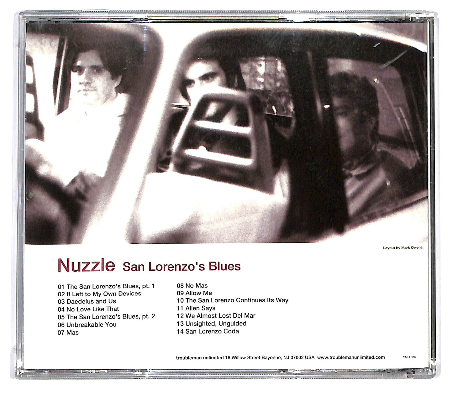 EBOND Nuzzle - San Lorenzo's Blues CD CD123642