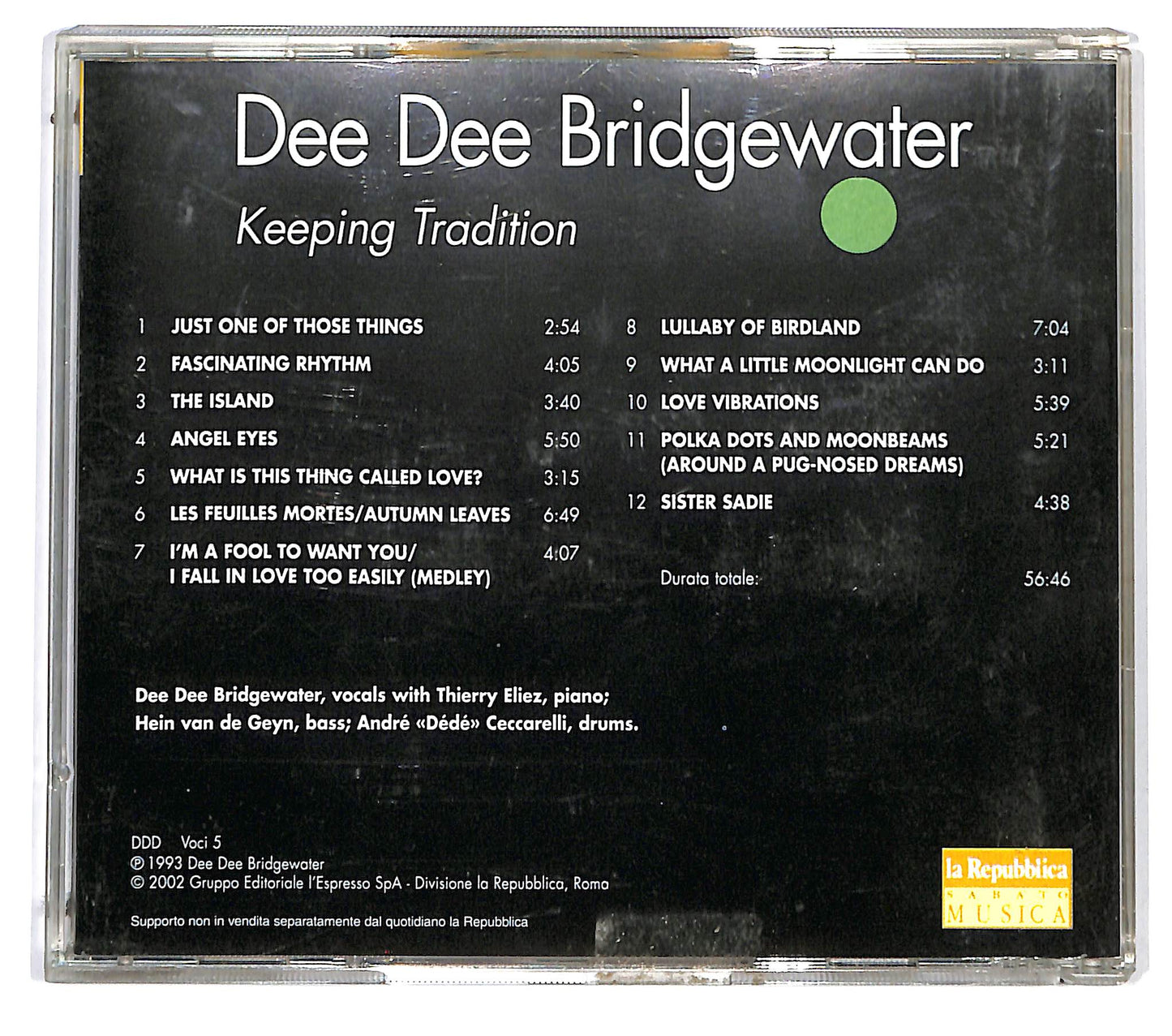 EBOND Dee Dee Bridgewater - Keeping Tradition CD CD123653