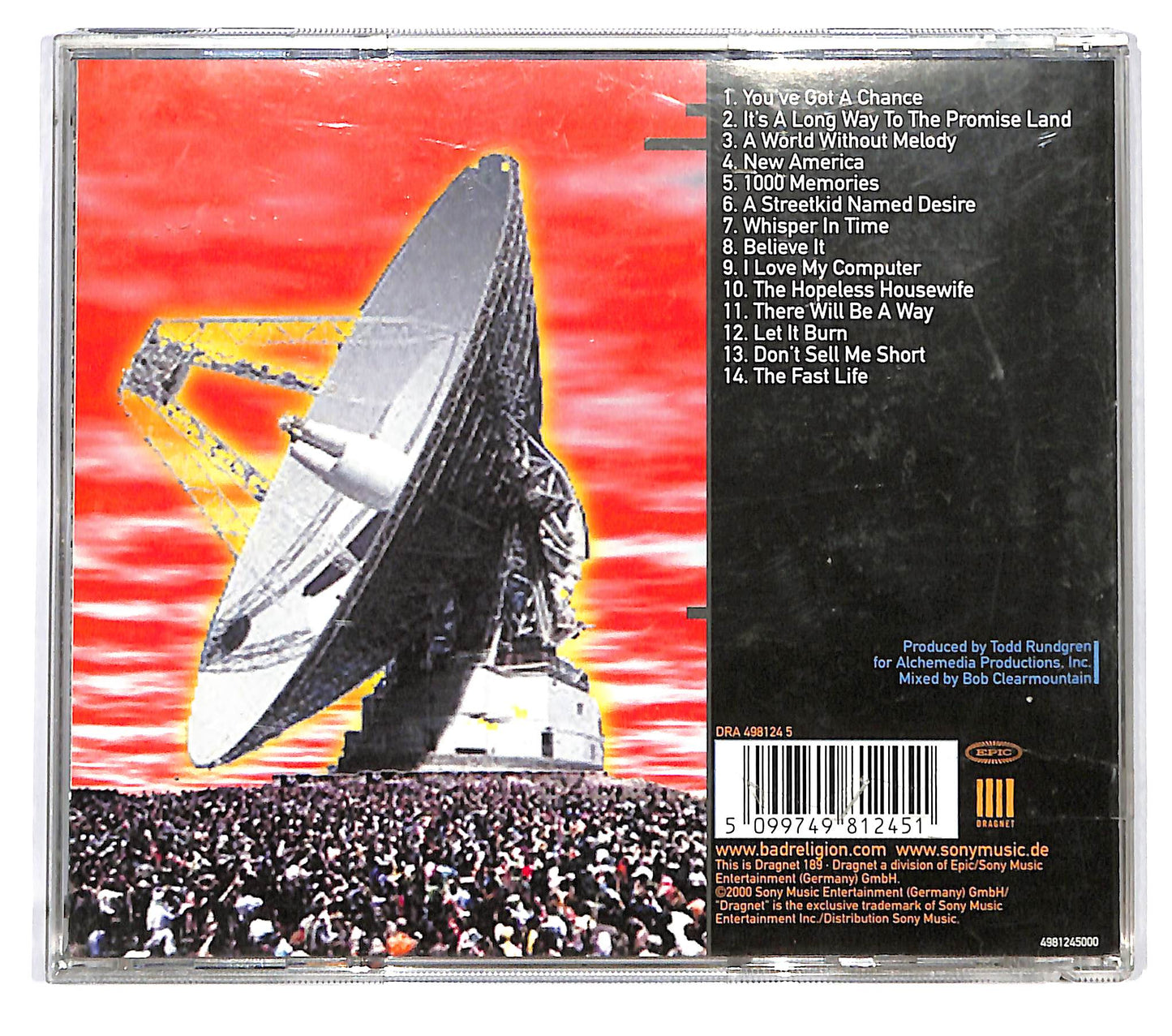 EBOND Bad Religion - The New America CD CD123661