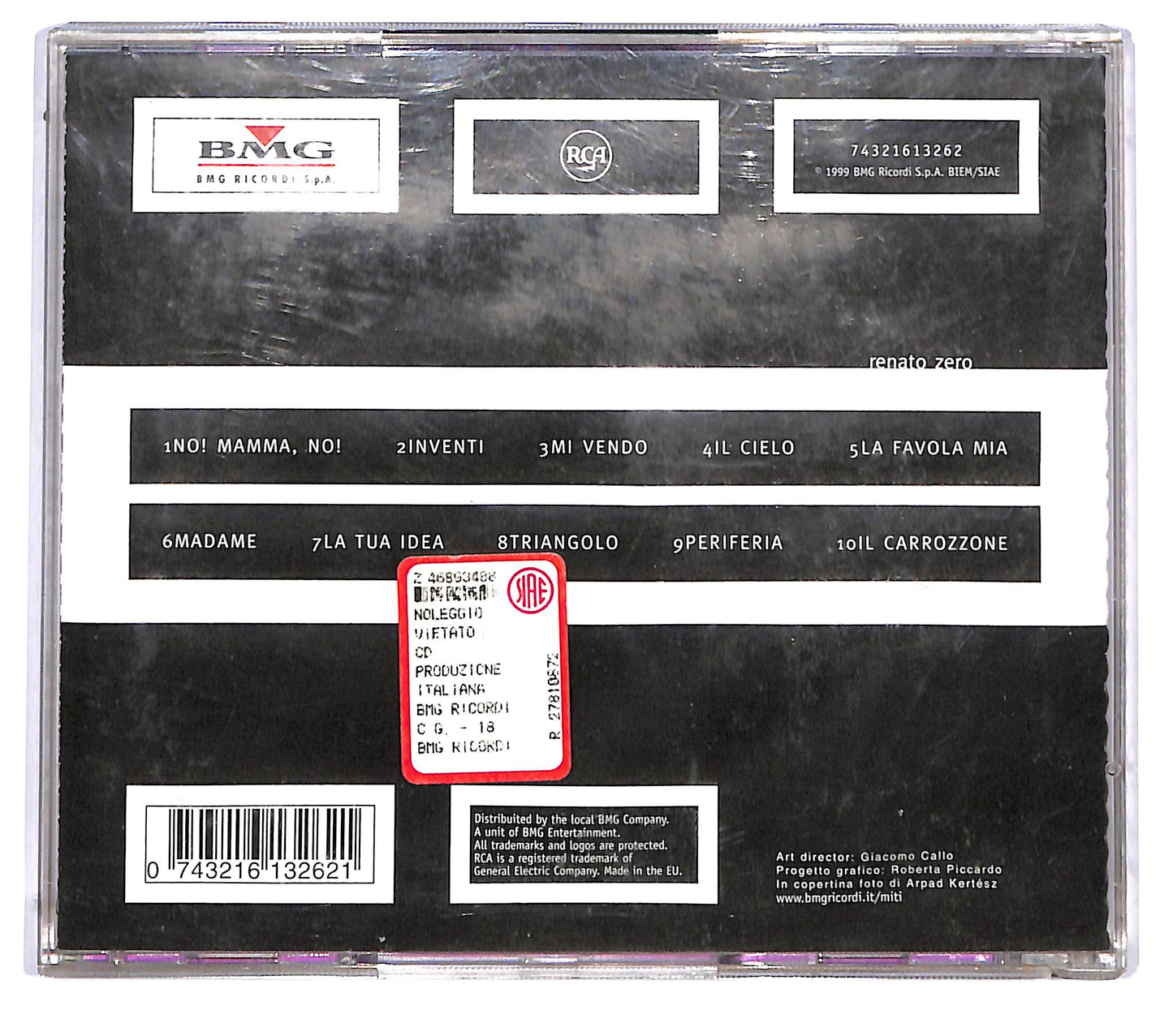 EBOND Renato Zero - Renato Zero CD CD123704