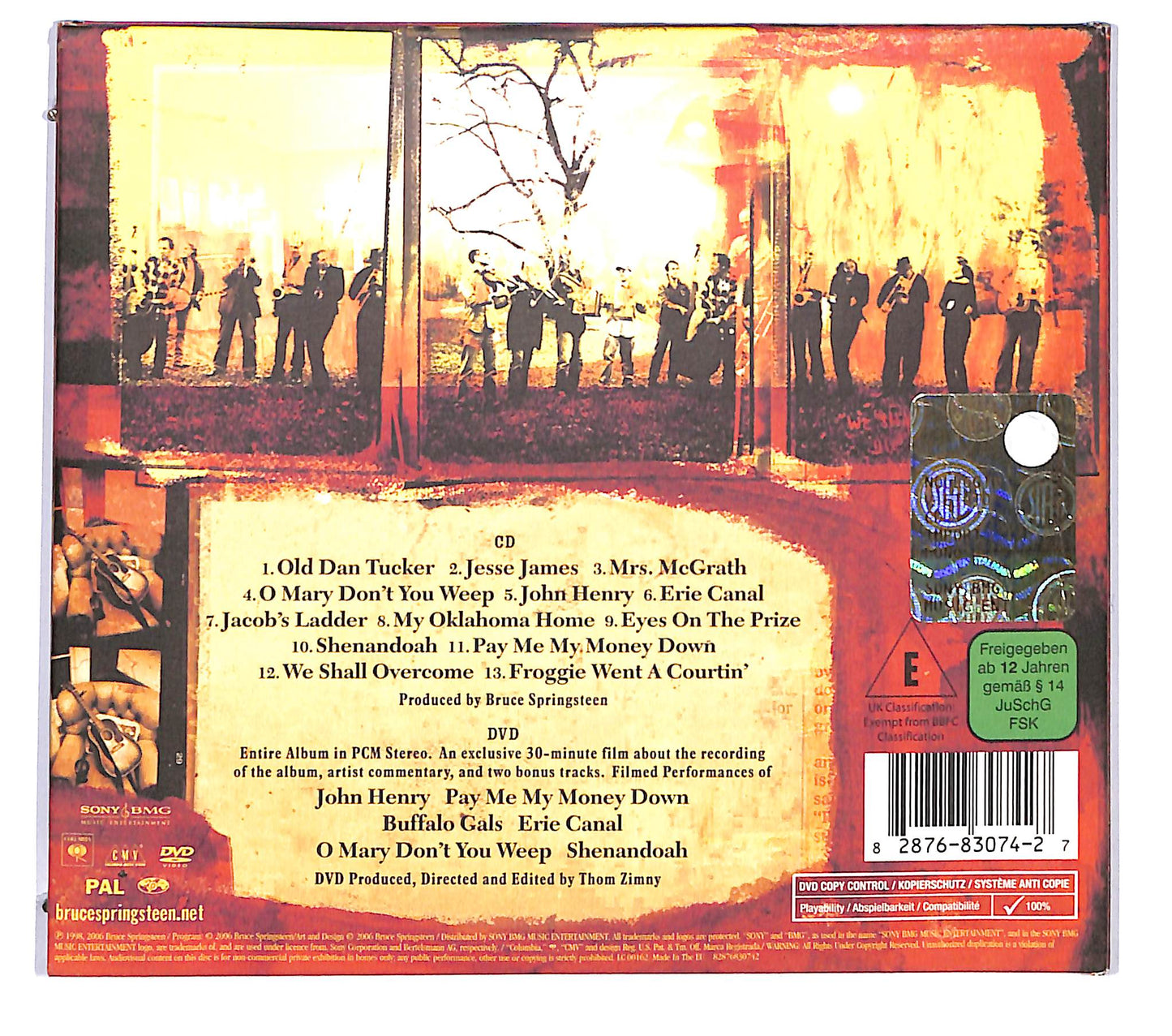 EBOND Bruce Springsteen - We Shall Overcome - The Seeger Sessions CD CD123710