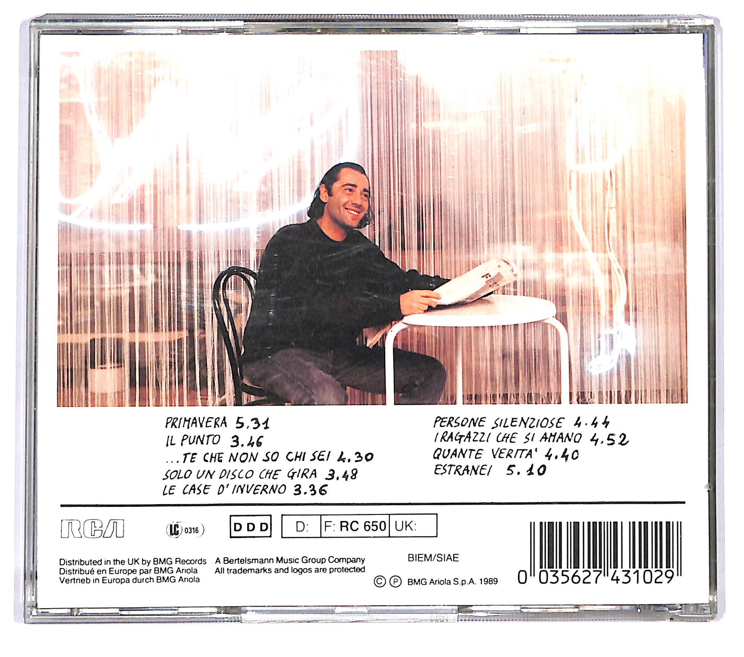 EBOND Luca Carboni - Persone Silenziose CD CD123728