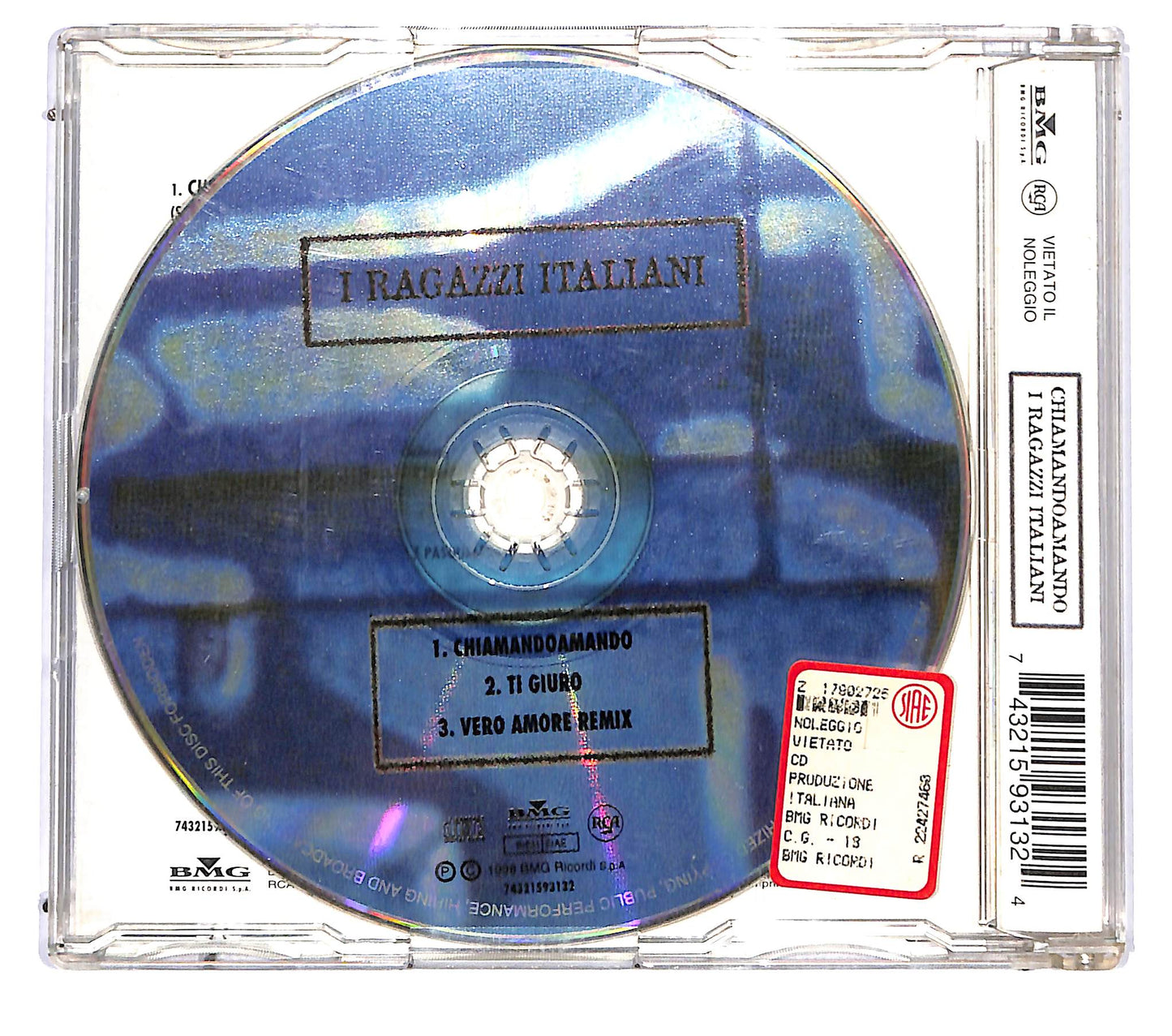 EBOND I Ragazzi Italiani - Chiamandoamando CD CD123734