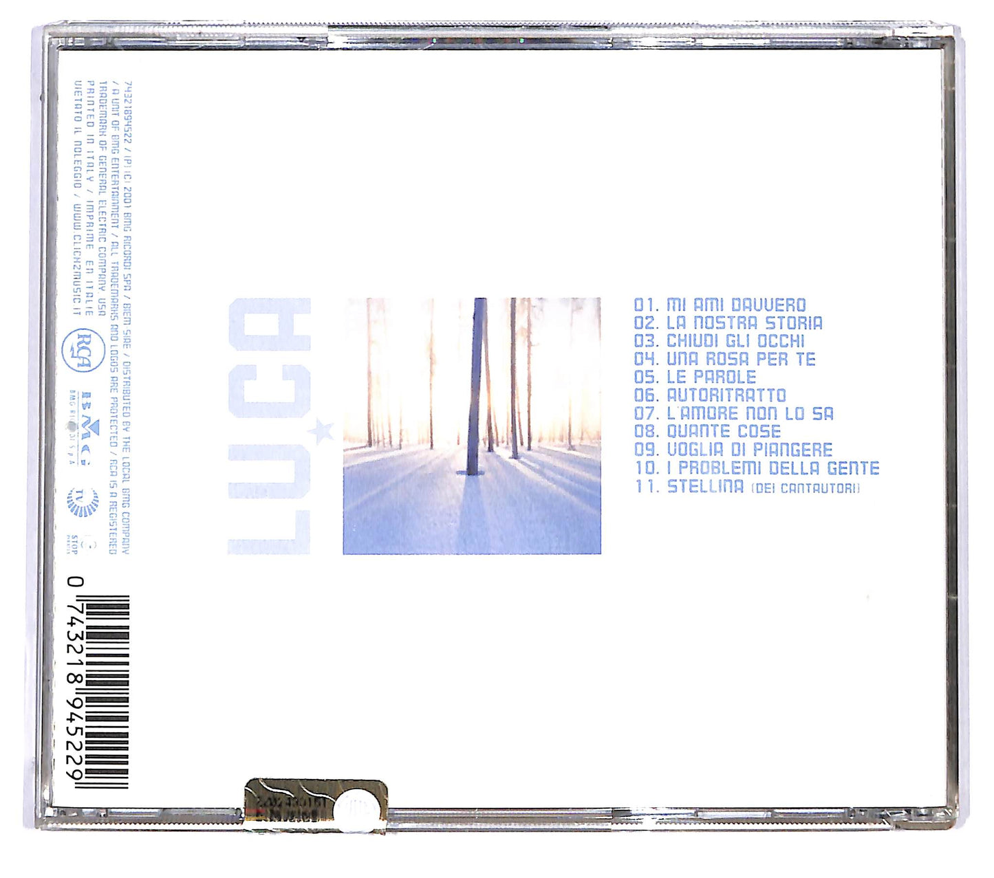 EBOND Luca Carboni - LuCa CD CD123738