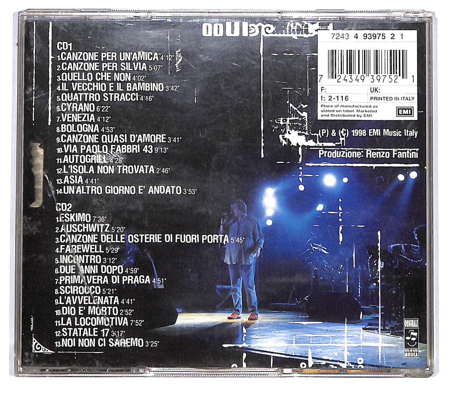 EBOND Francesco Guccini - Guccini Live Collection CD CD123746