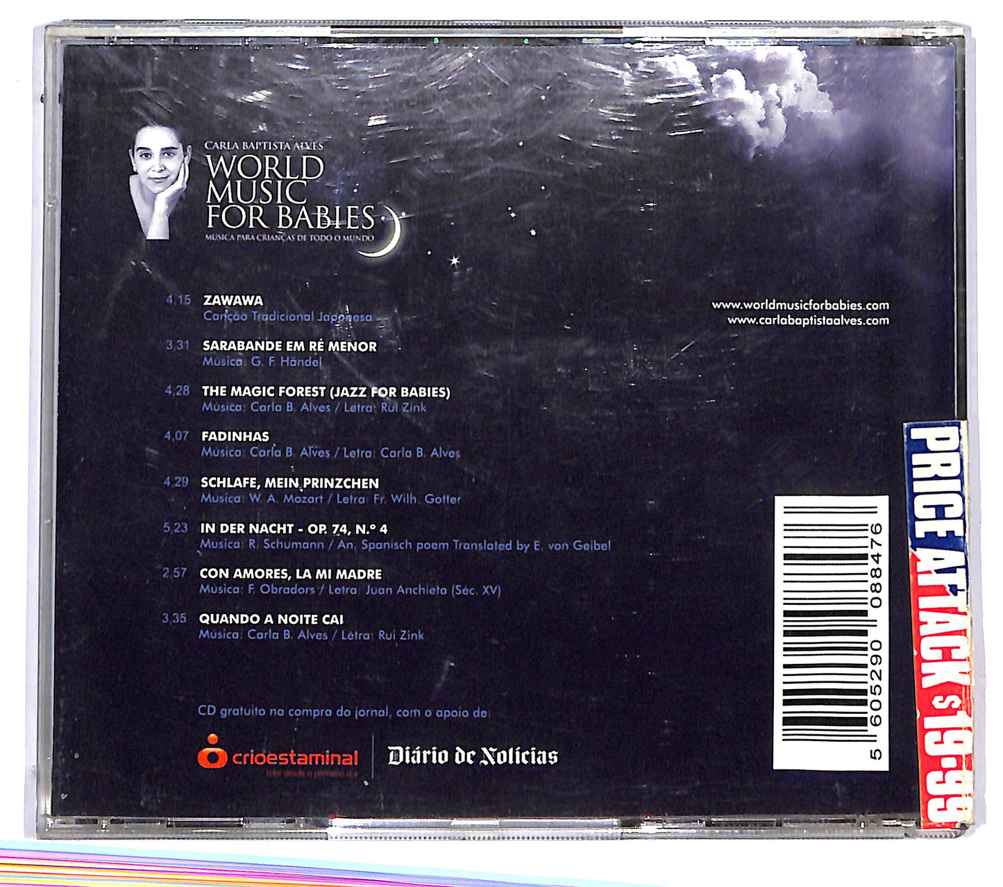 EBOND Carla Baptista Alves - World Music For Babies CD CD123749