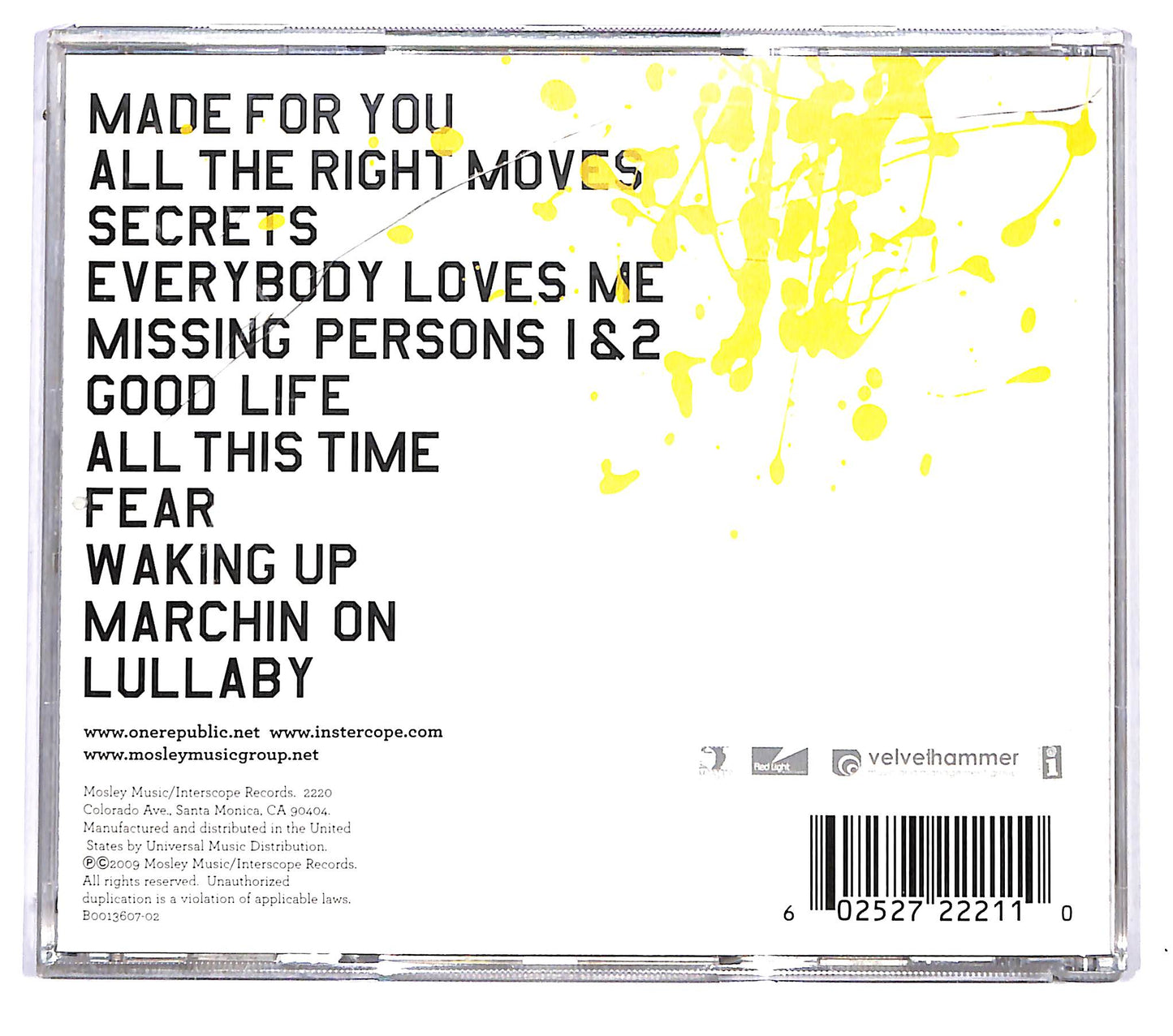 EBOND OneRepublic - Waking Up CD CD123755