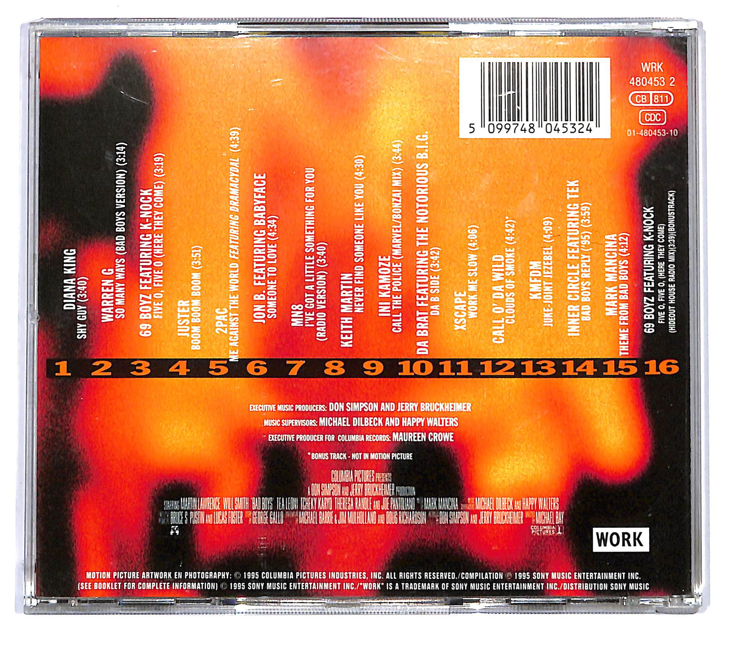 EBOND Various - Bad Boys (Music From The Motion Picture) CD CD123830