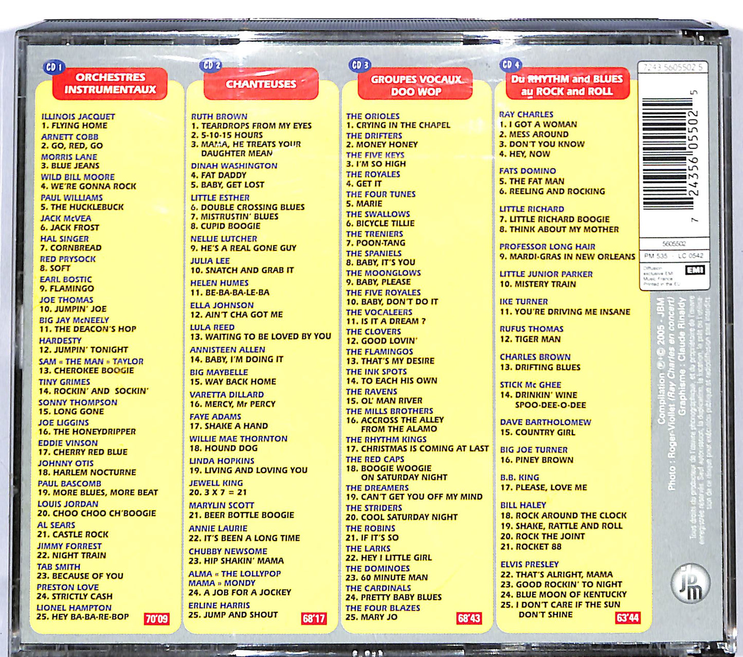 EBOND 100 Incontournables du Rhythm & Blues CD CD123833