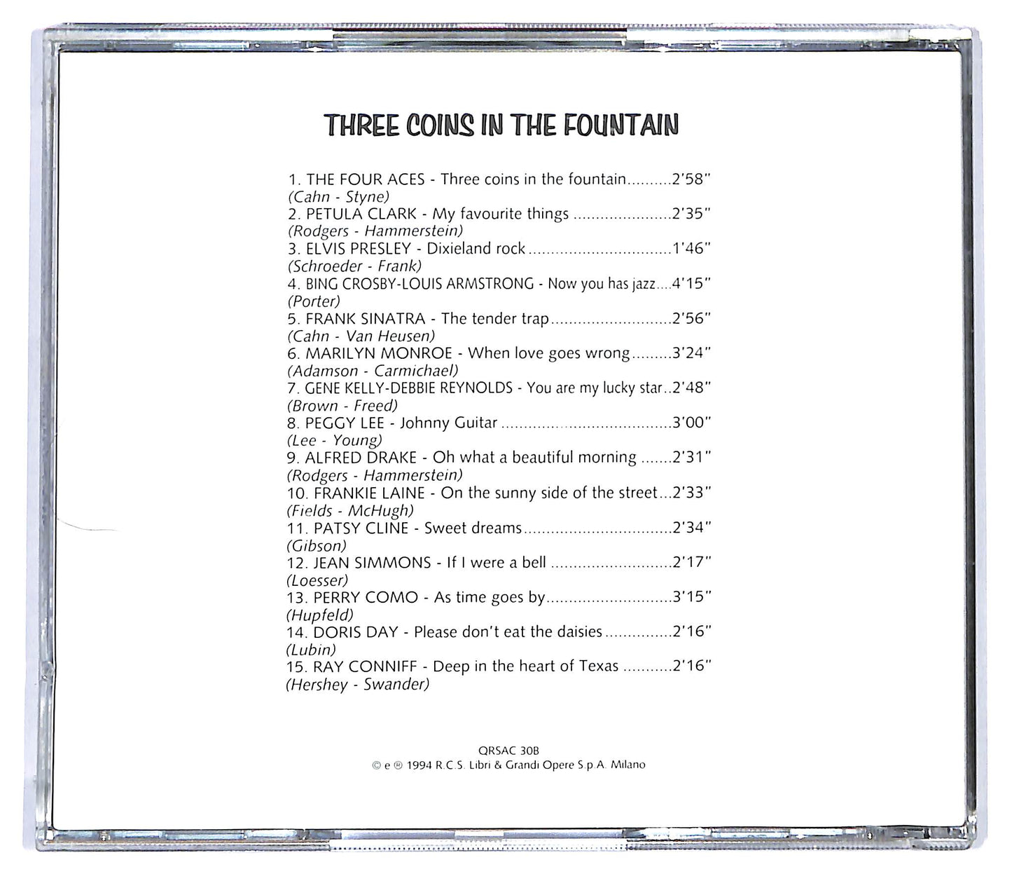 EBOND Various - Three Coins In The Fountain EDITORIALE CD CD123842