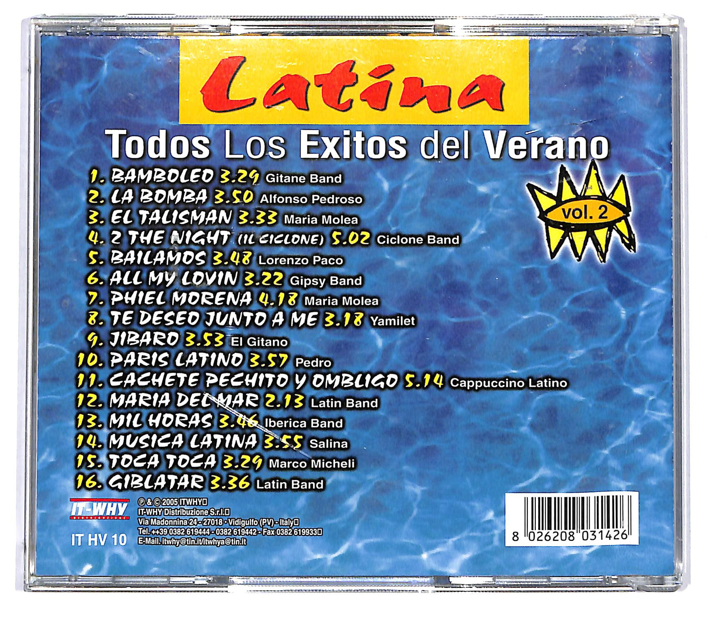 EBOND Various - Latina - Todos Los Exitos Del Verano Vol. 2 CD CD123927