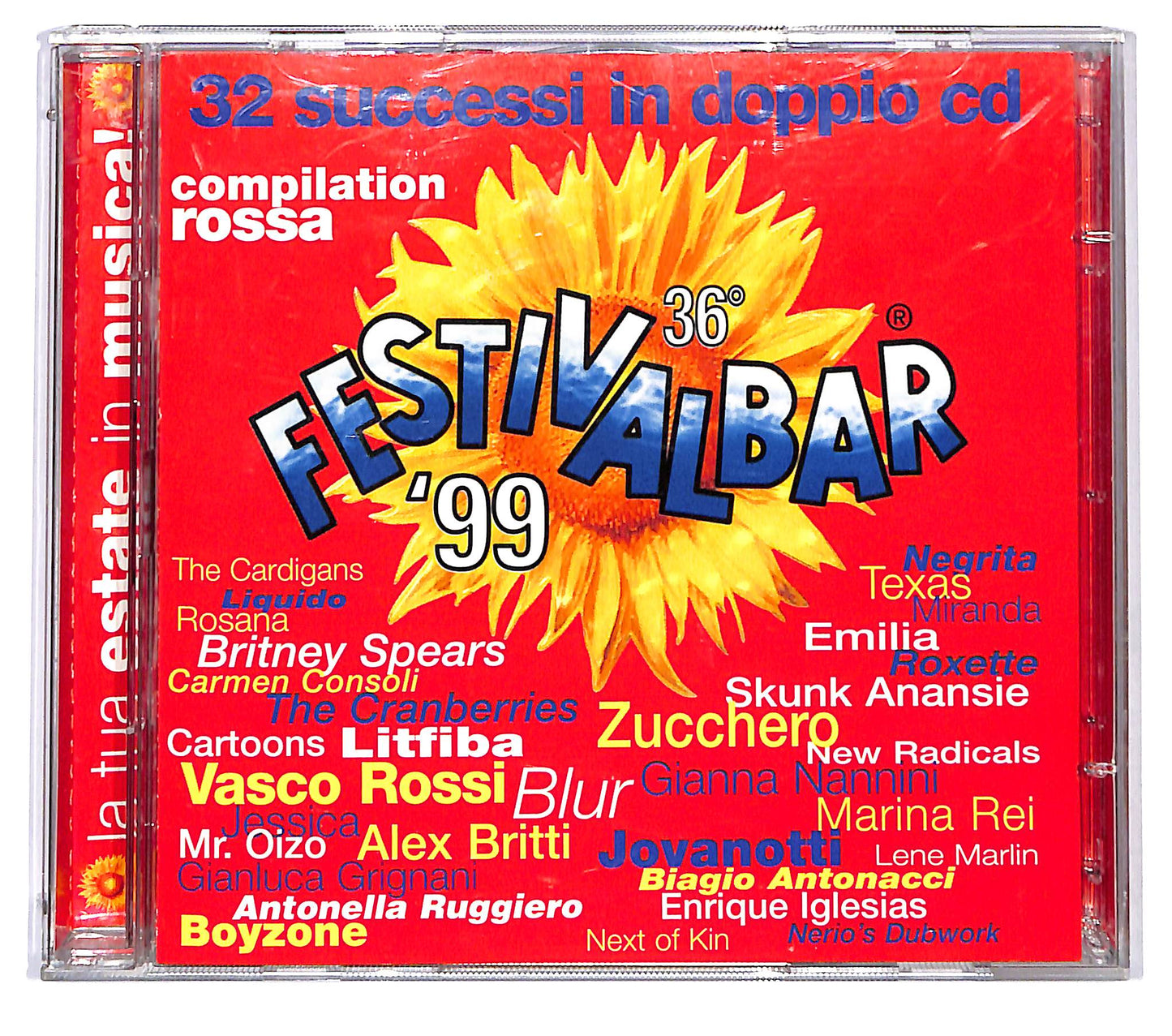 EBOND Various - 36° Festivalbar '99 - Compilation Rossa CD CD123935