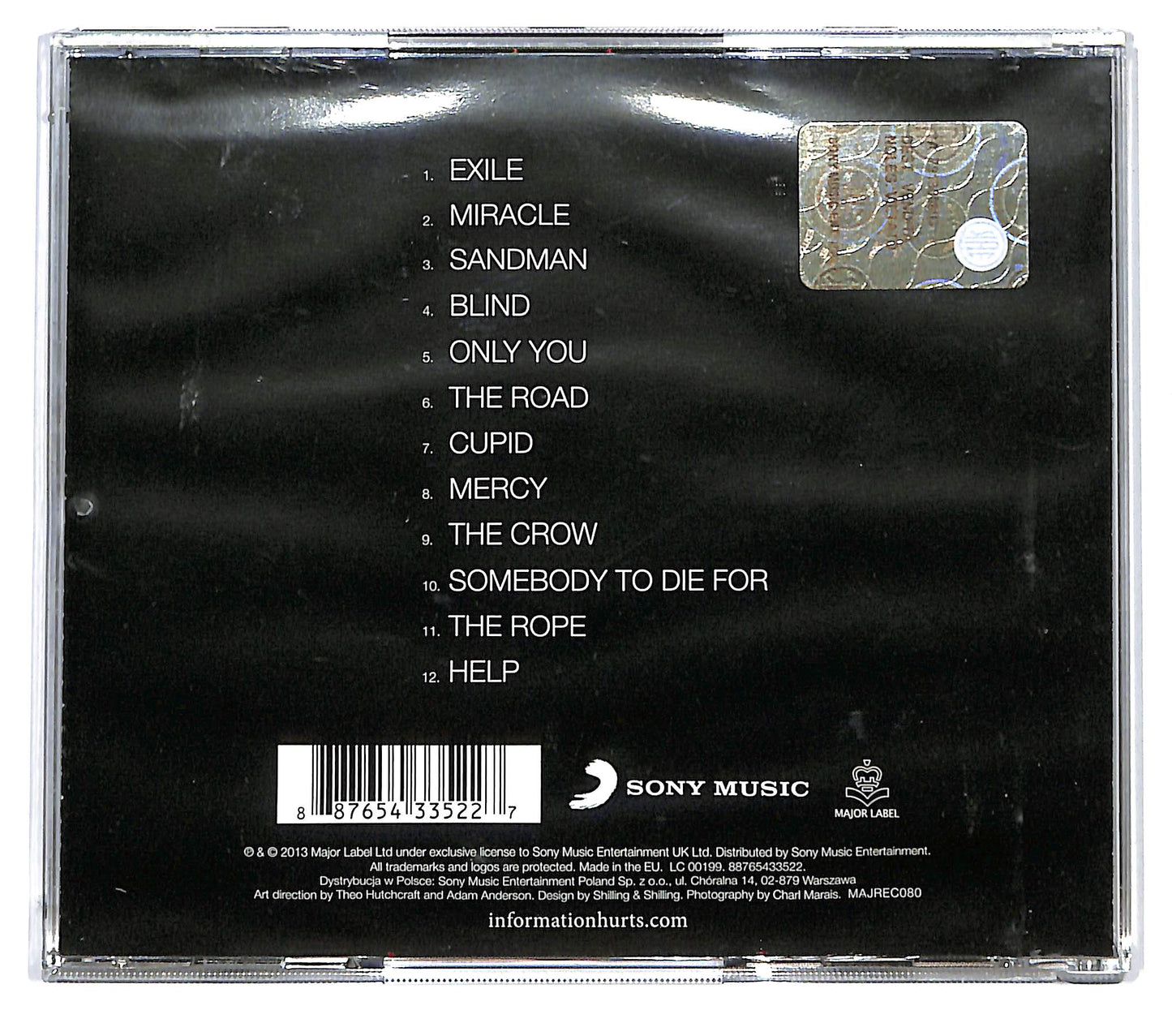 EBOND Hurts - Exile CD CD124310