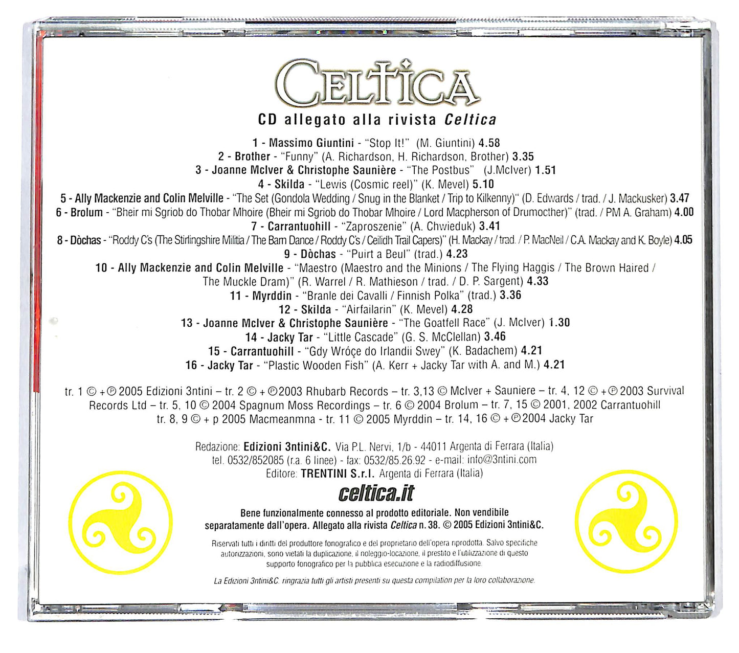 EBOND Various - Celtica Volume 38 EDITORIALE CD CD124342