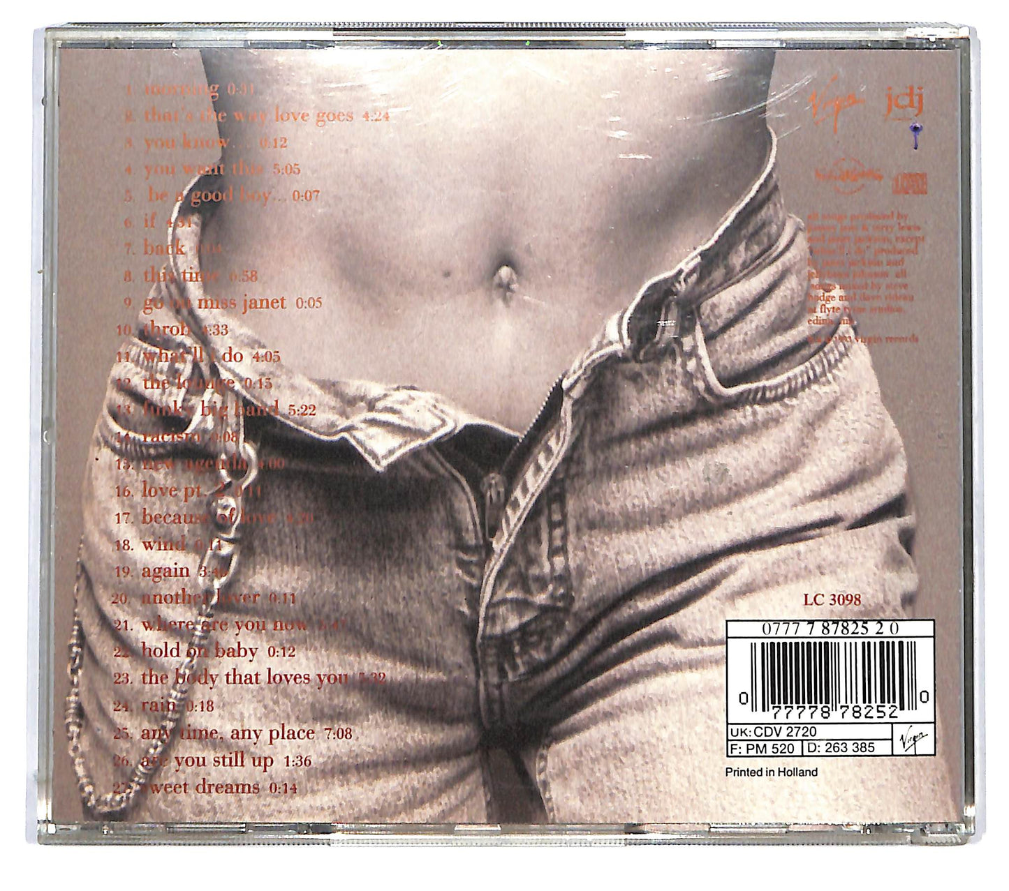 EBOND Janet - Janet. CD CD124347