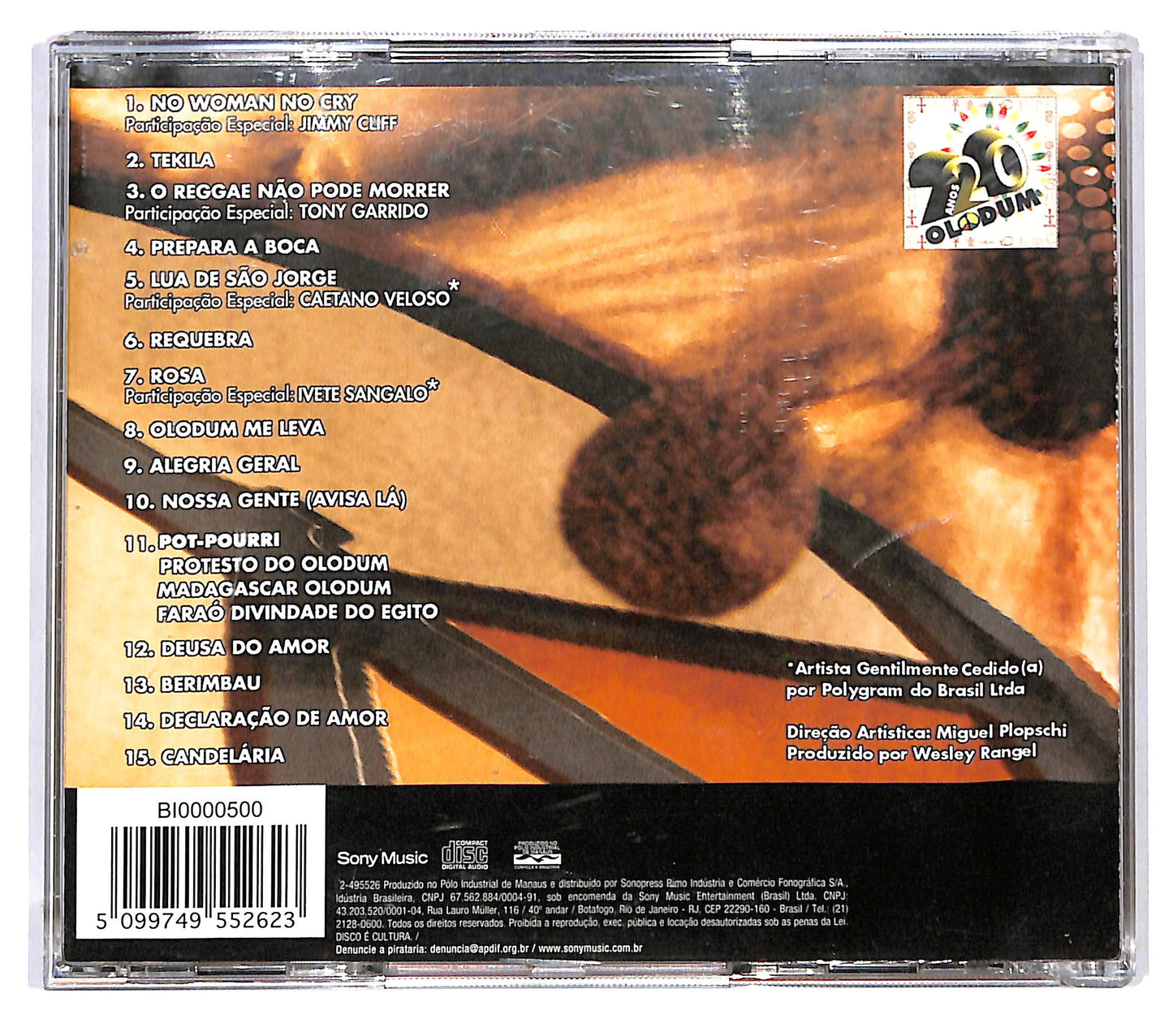 EBOND Olodum - A Musica Do Olodum - 20 Anos CD CD124419