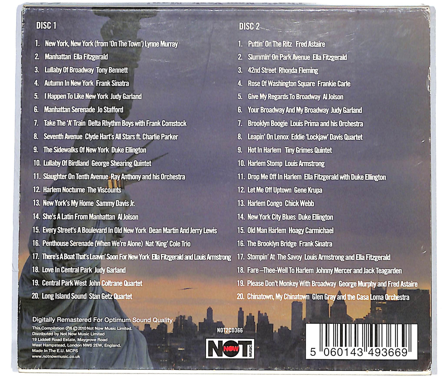 EBOND That's New York, Man! (40 Original New York Classics) CD CD124527