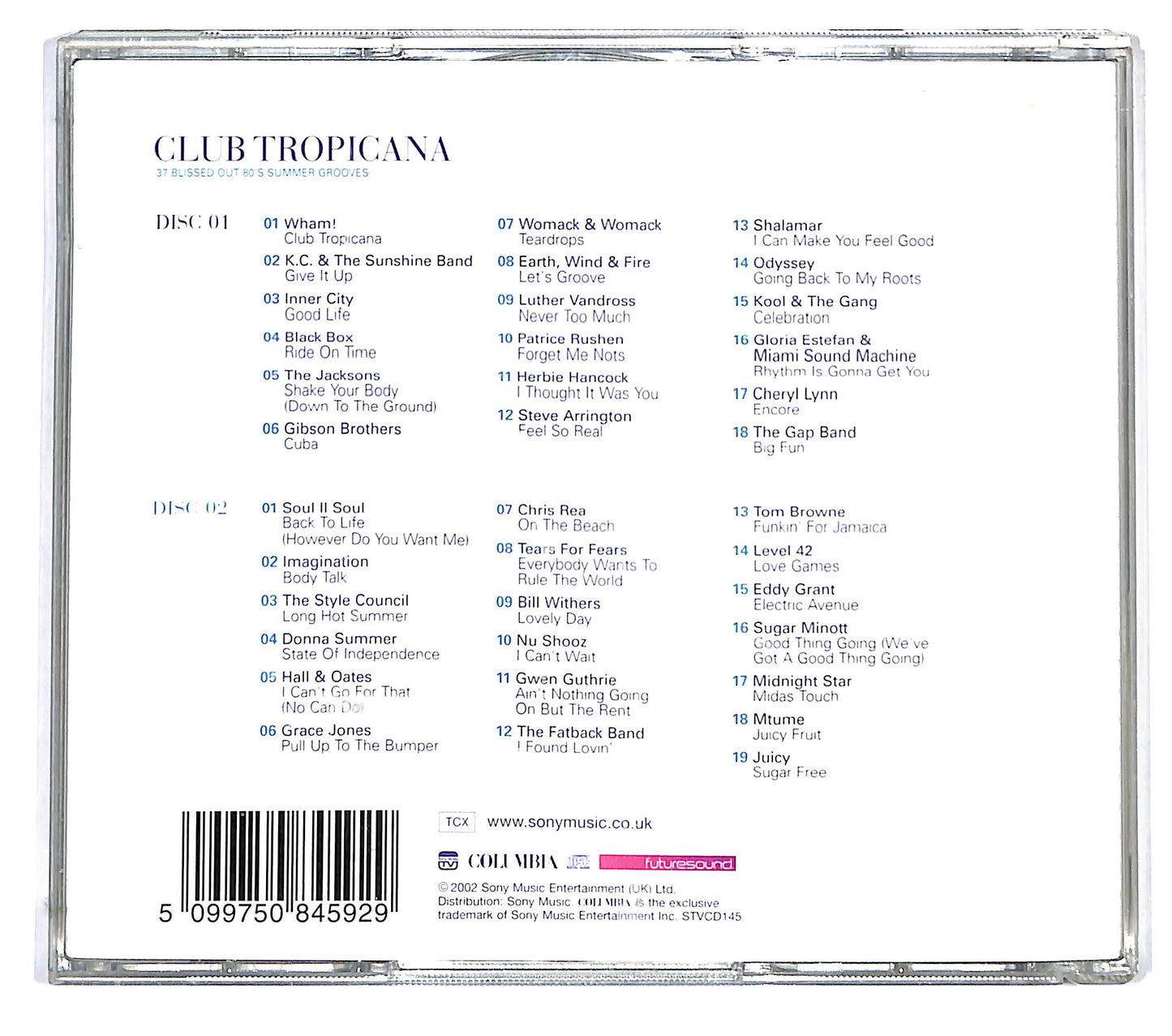 EBOND Various - Club Tropicana CD CD124535