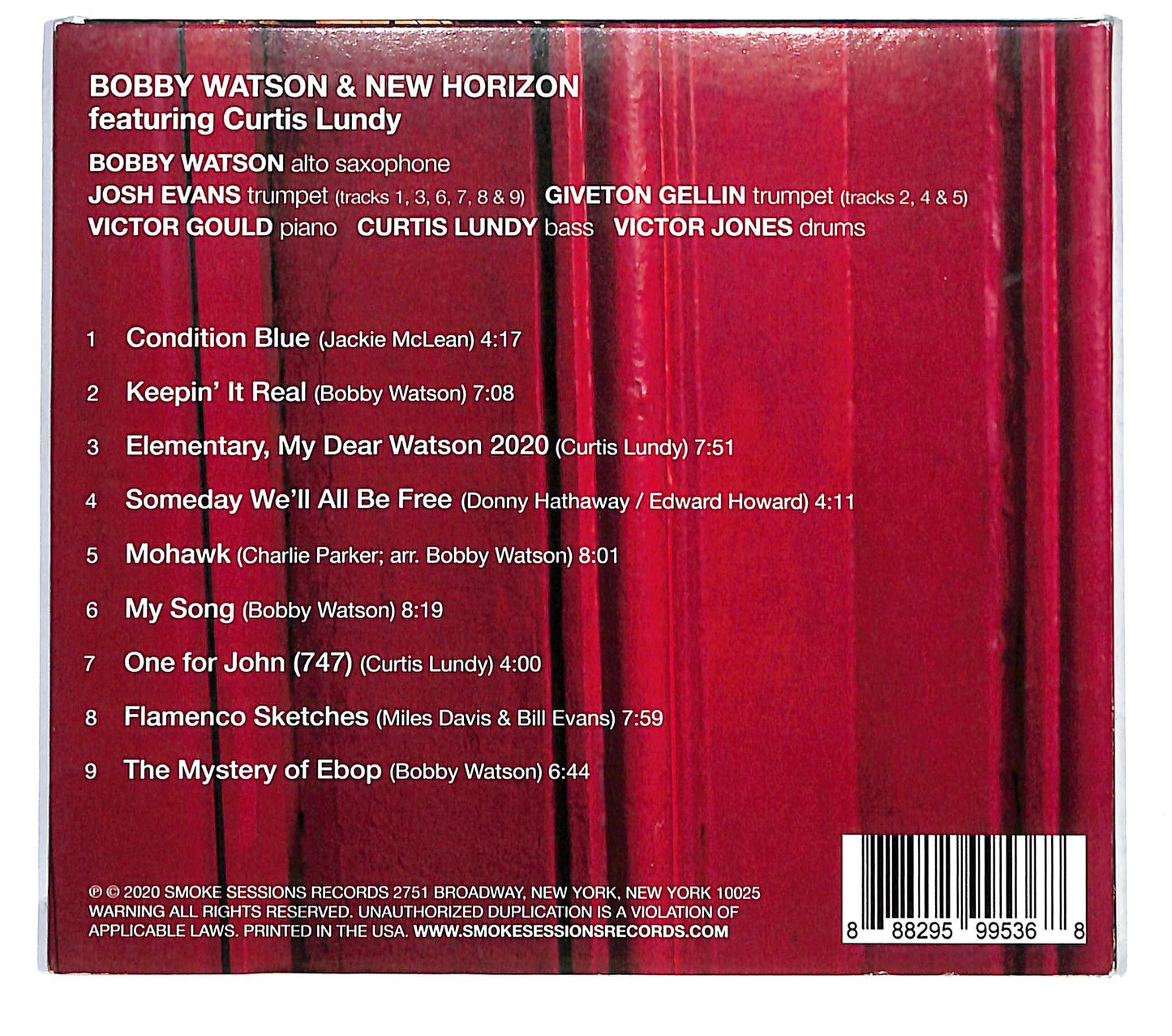 EBOND Bobby Watson - Keepin' It Real CD CD124551