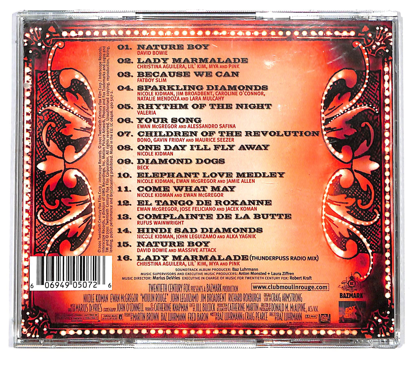 EBOND Various - Moulin Rouge (Music From Baz Luhrmann's Film) CD CD124609