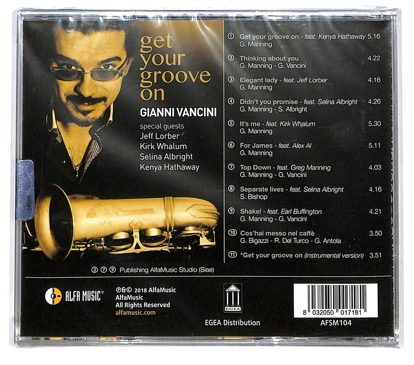 EBOND Gianni Vancini - Get Your Groove On CD CD124615