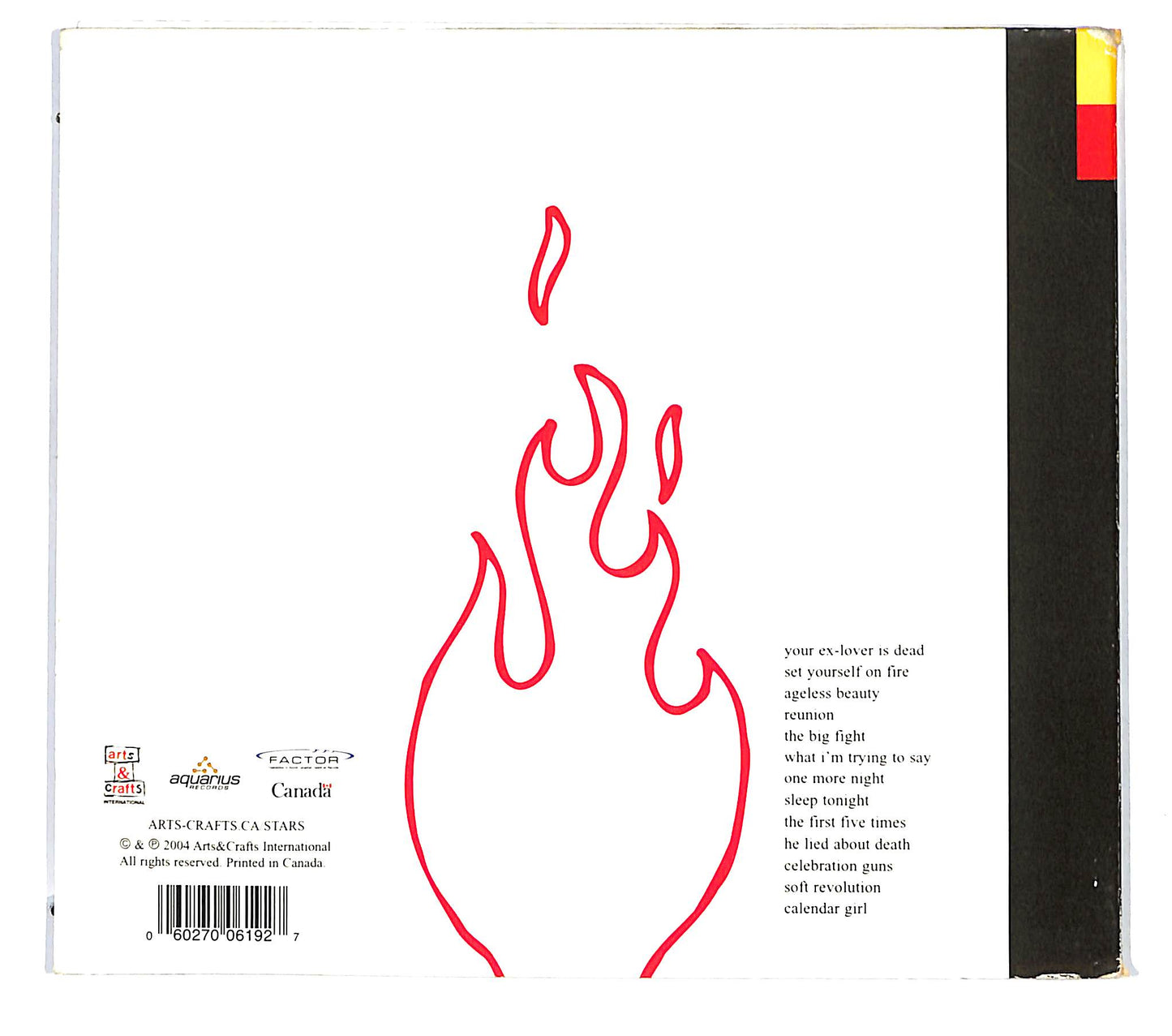 EBOND Stars - Set Yourself On Fire DIGIPACK CD CD124629