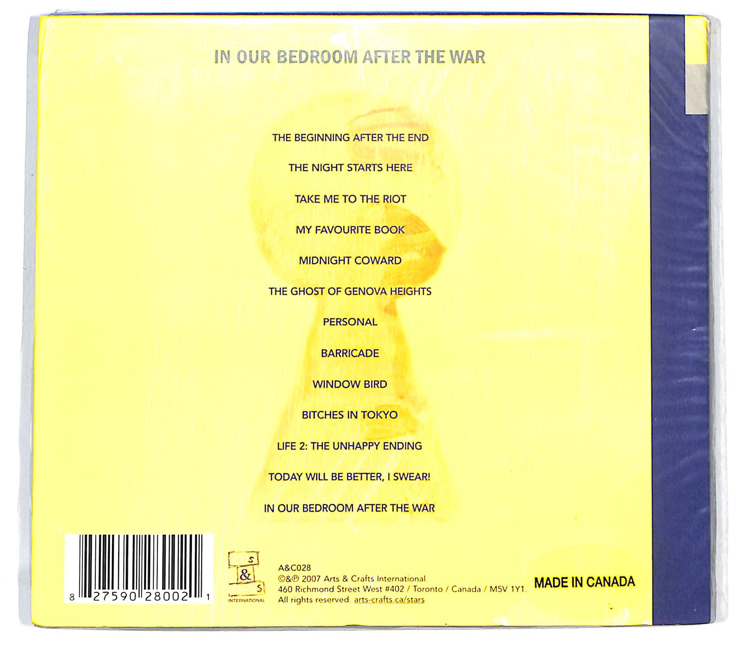 EBOND Stars - In Our Bedroom After The War DIGIPACK CD CD124633