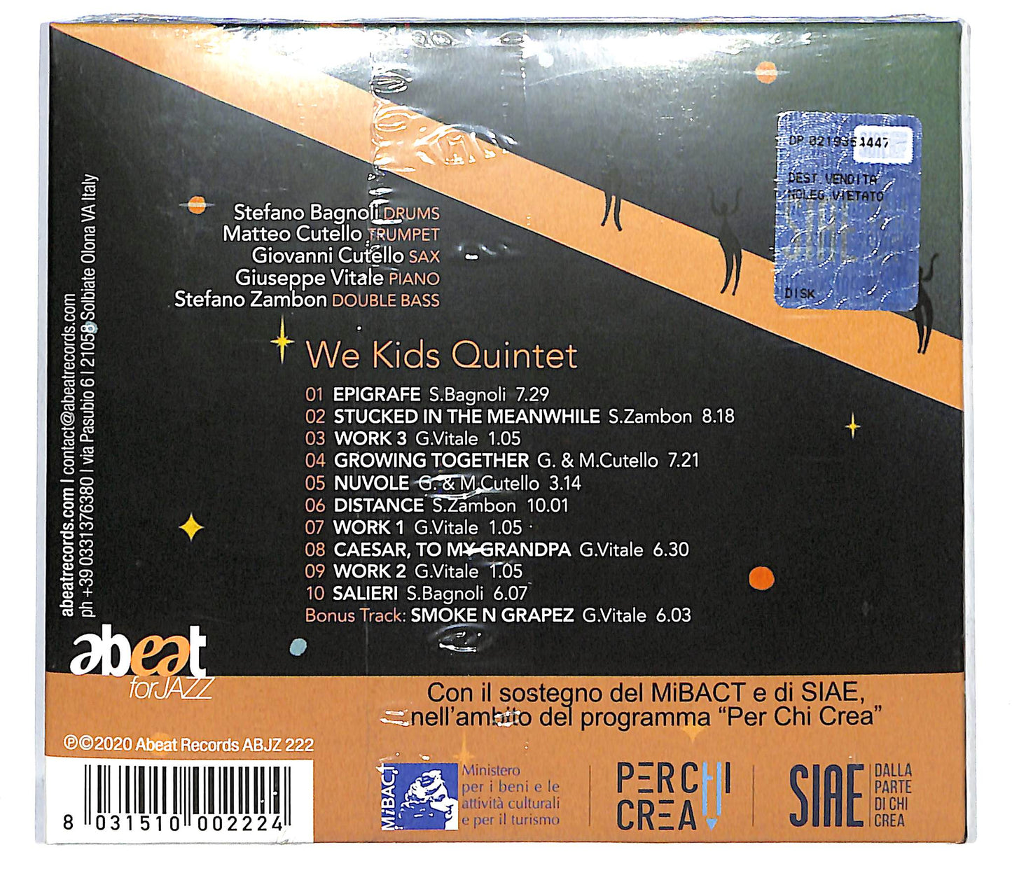 EBOND We Kids Quintet - We Kids Quintet CD CD124635