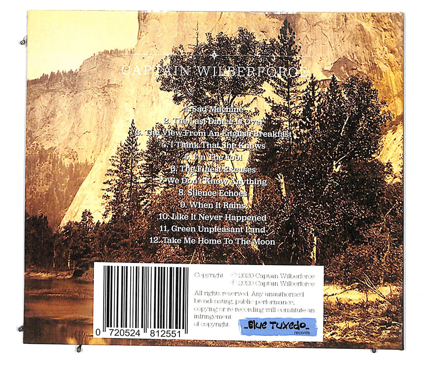 EBOND Captain Wilberforce - When The Dust Just Won't Settle DIGIPACK CD CD124638