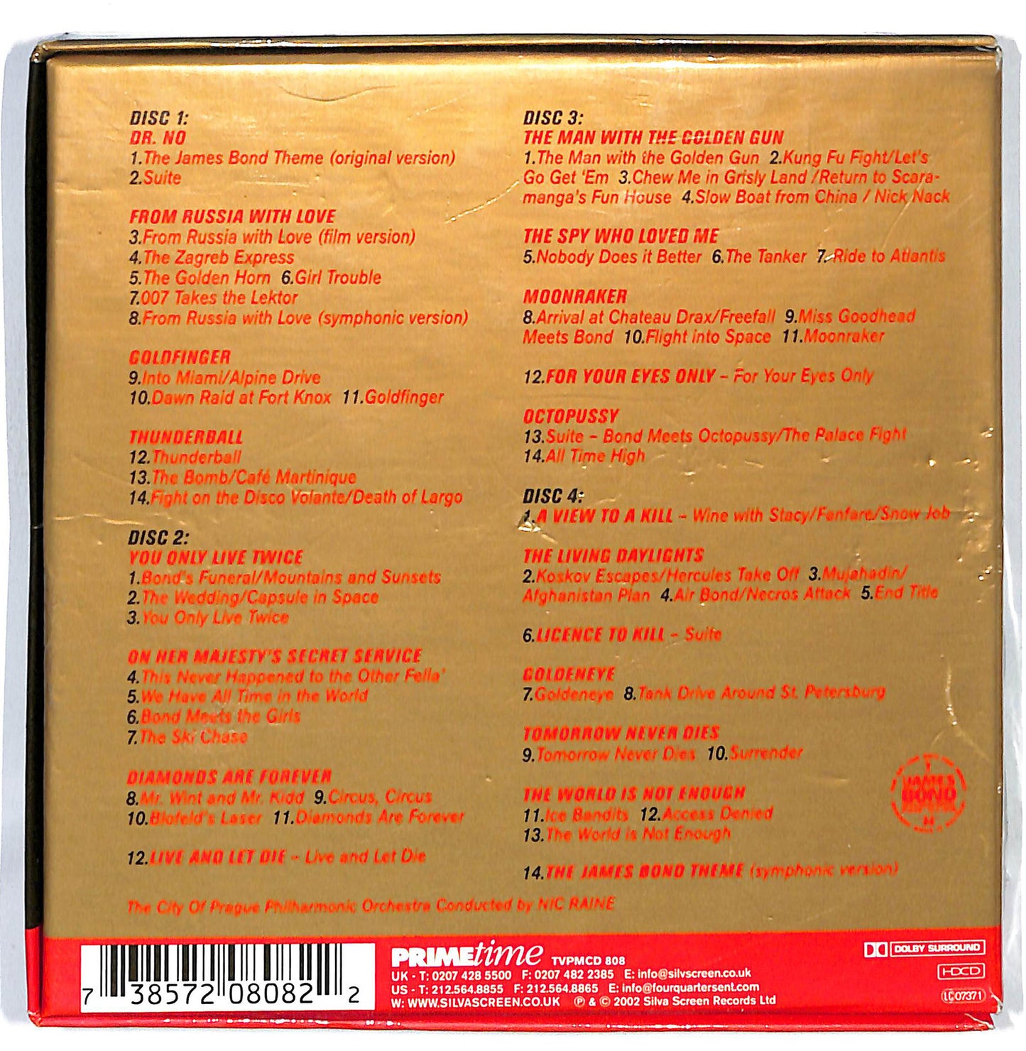 EBOND Nic Raine - The James Bond Collection CD CD124650